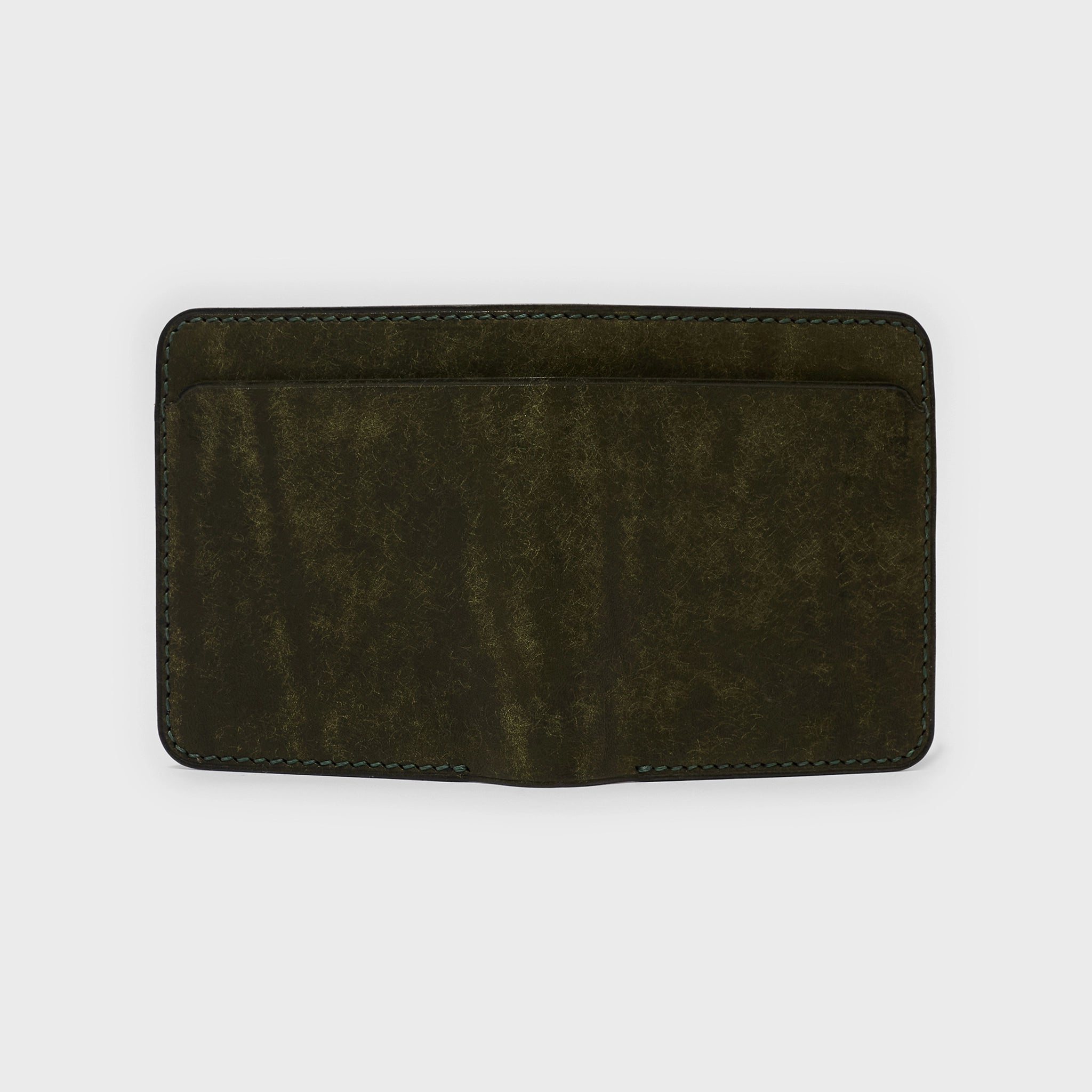 Vertical Pueblo Leather Slim Bifold Wallet Ver 2