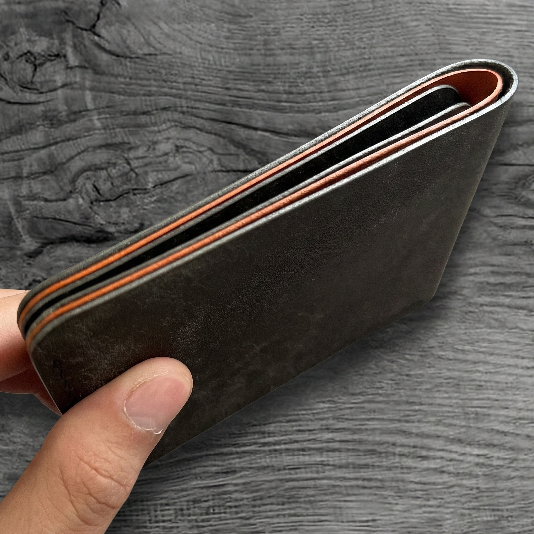 Minimalist Pueblo Leather Bifold Wallet