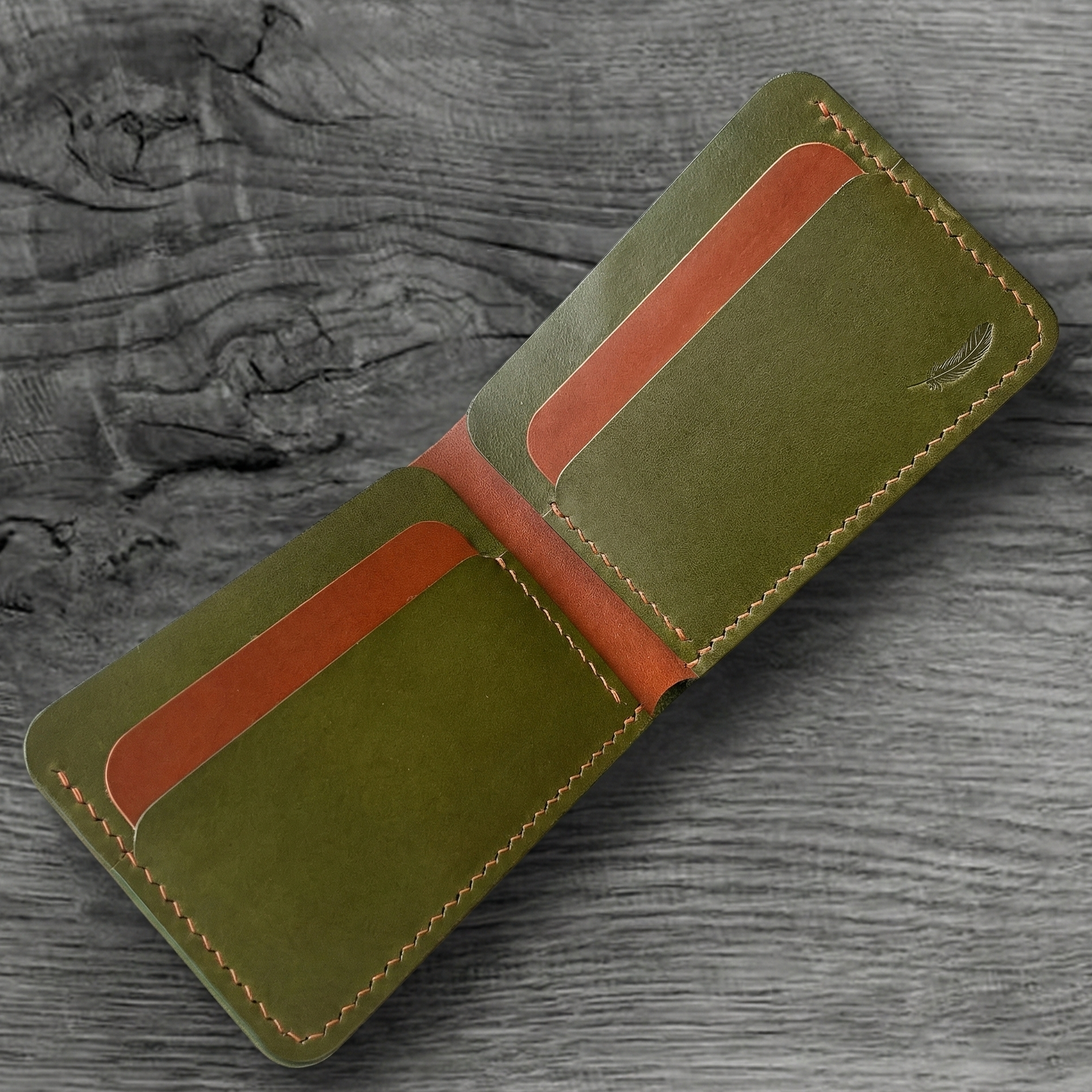 Custom Minimalist Bifold Wallet