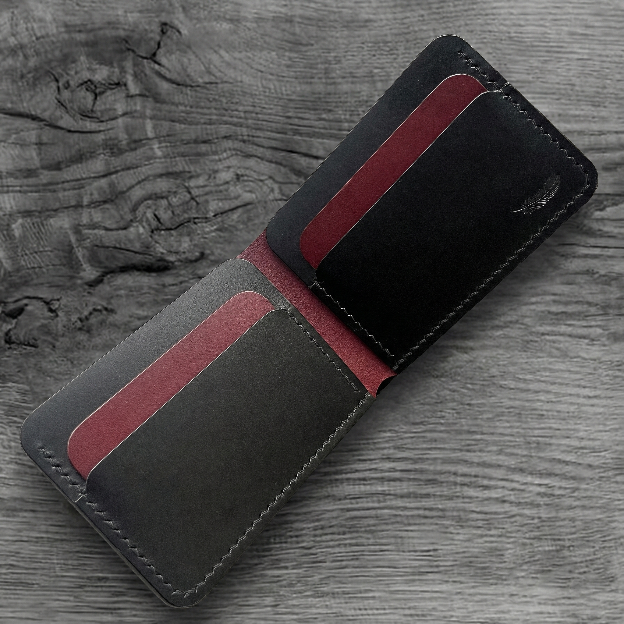 Custom Minimalist Bifold Wallet