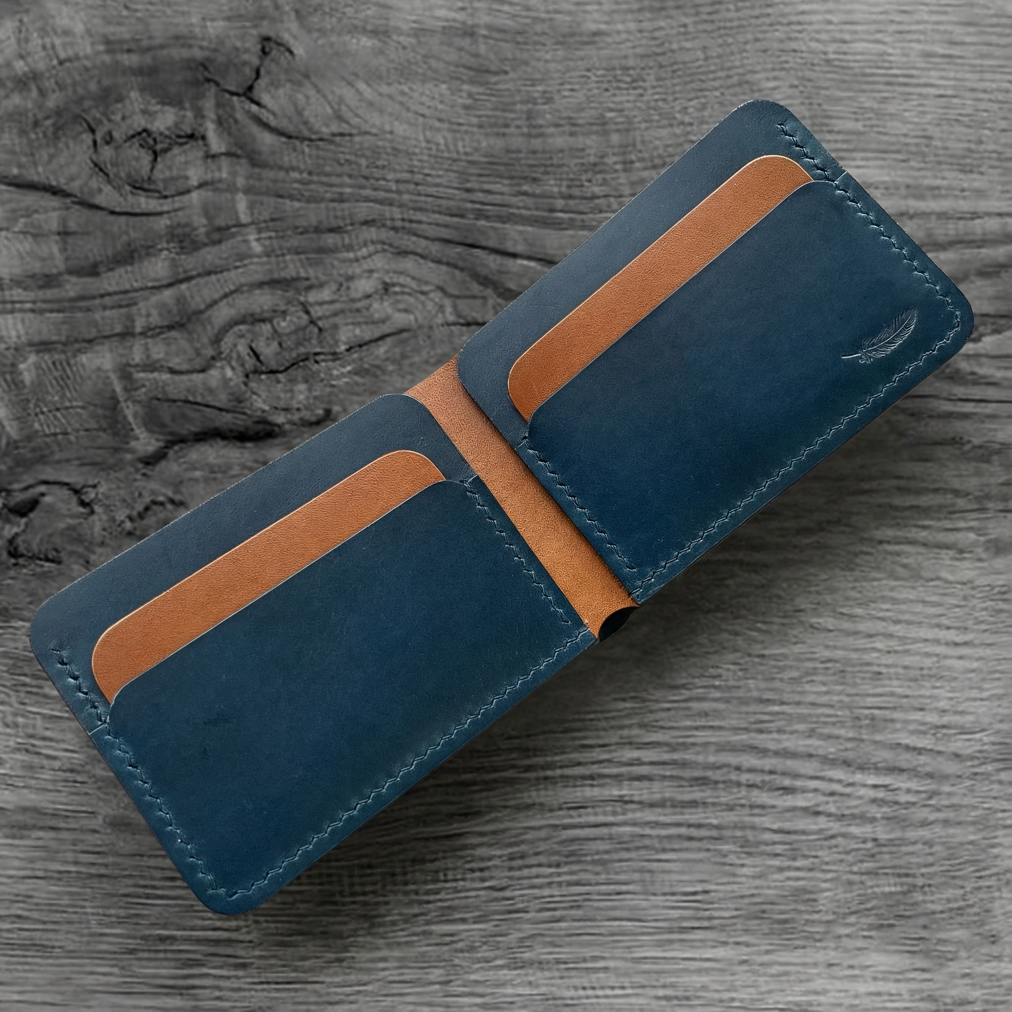 Custom Minimalist Bifold Wallet