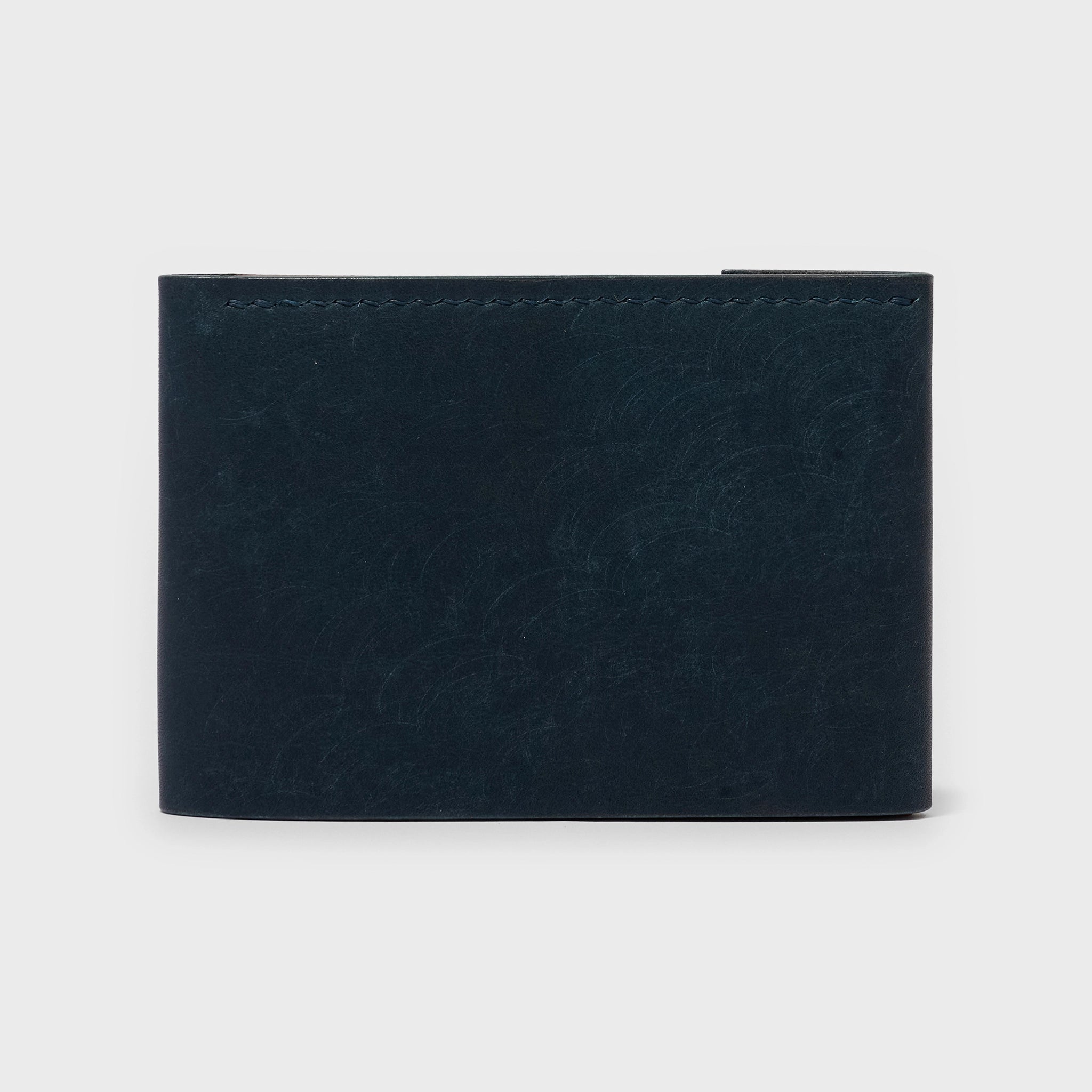 Pueblo Leather Minimal Snap Flap Wallet Ver 2