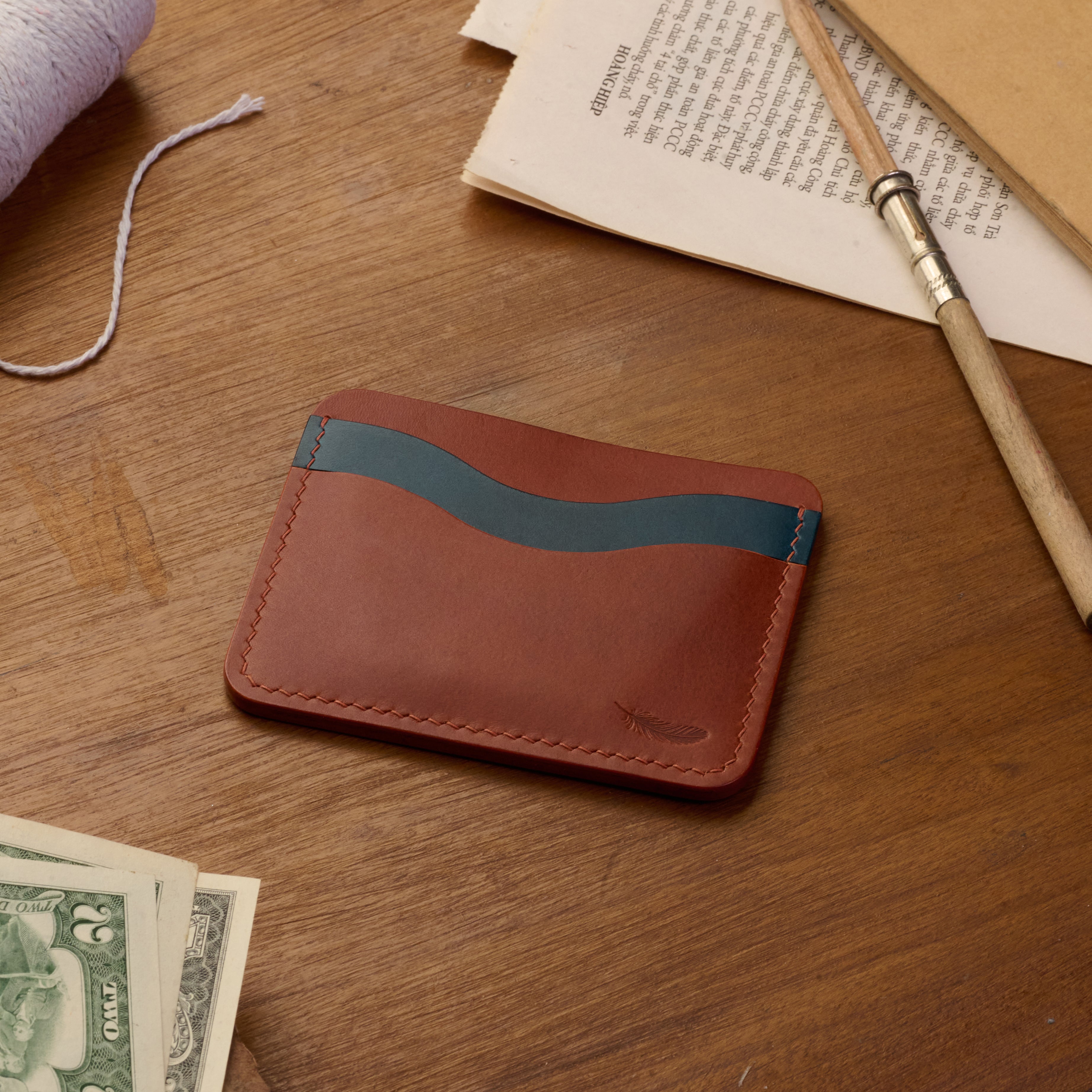 Atelish Buttero Leather Card Holder Ver 2