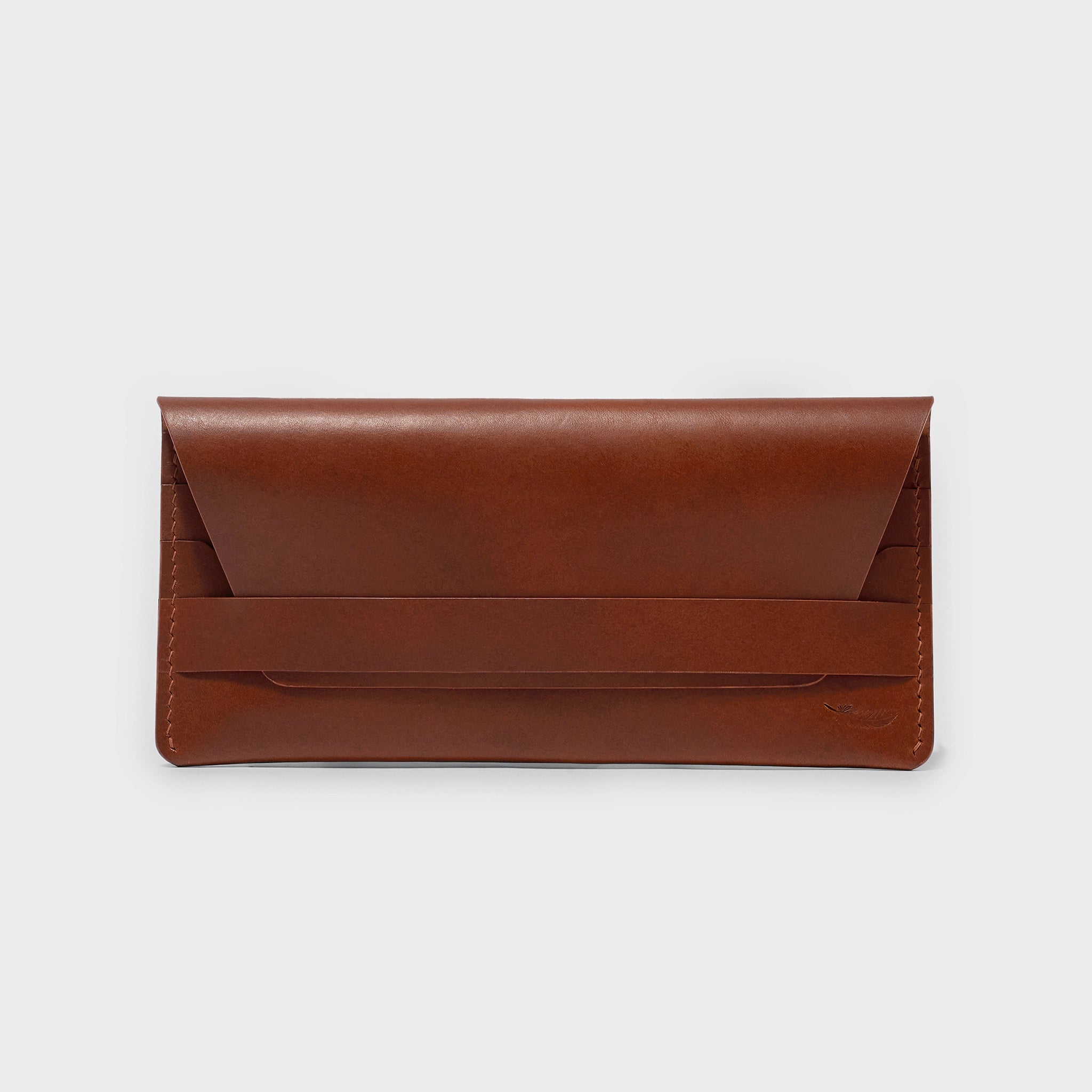 Minimalist Buttero Leather Long Wallet Ver 1