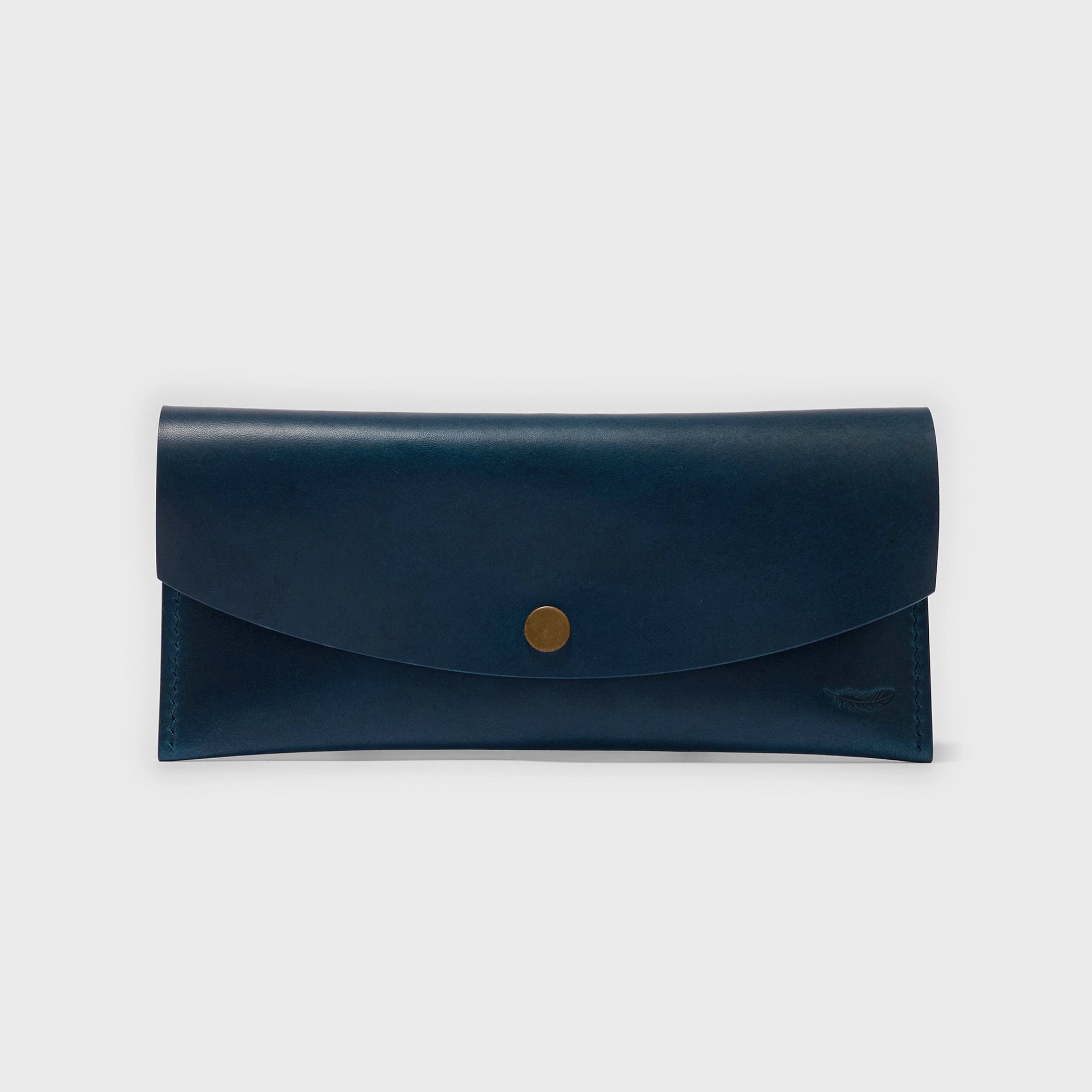 Minimalist Buttero Leather Long Wallet Ver 2