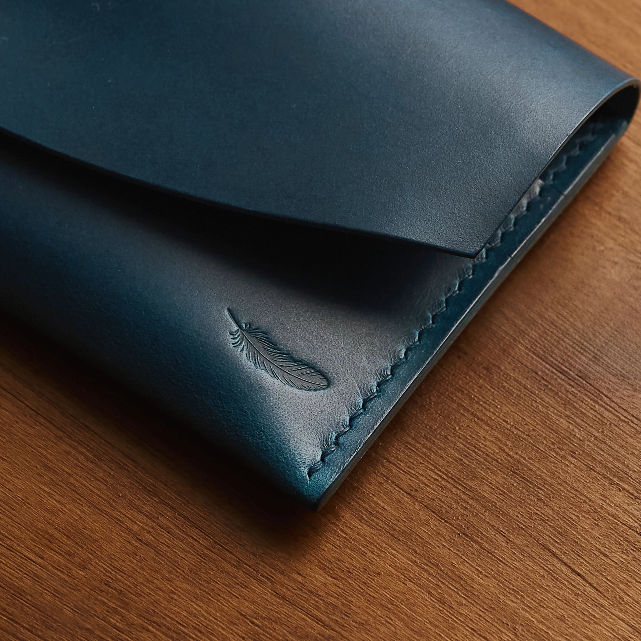 Minimalist Buttero Leather Long Wallet Ver 2