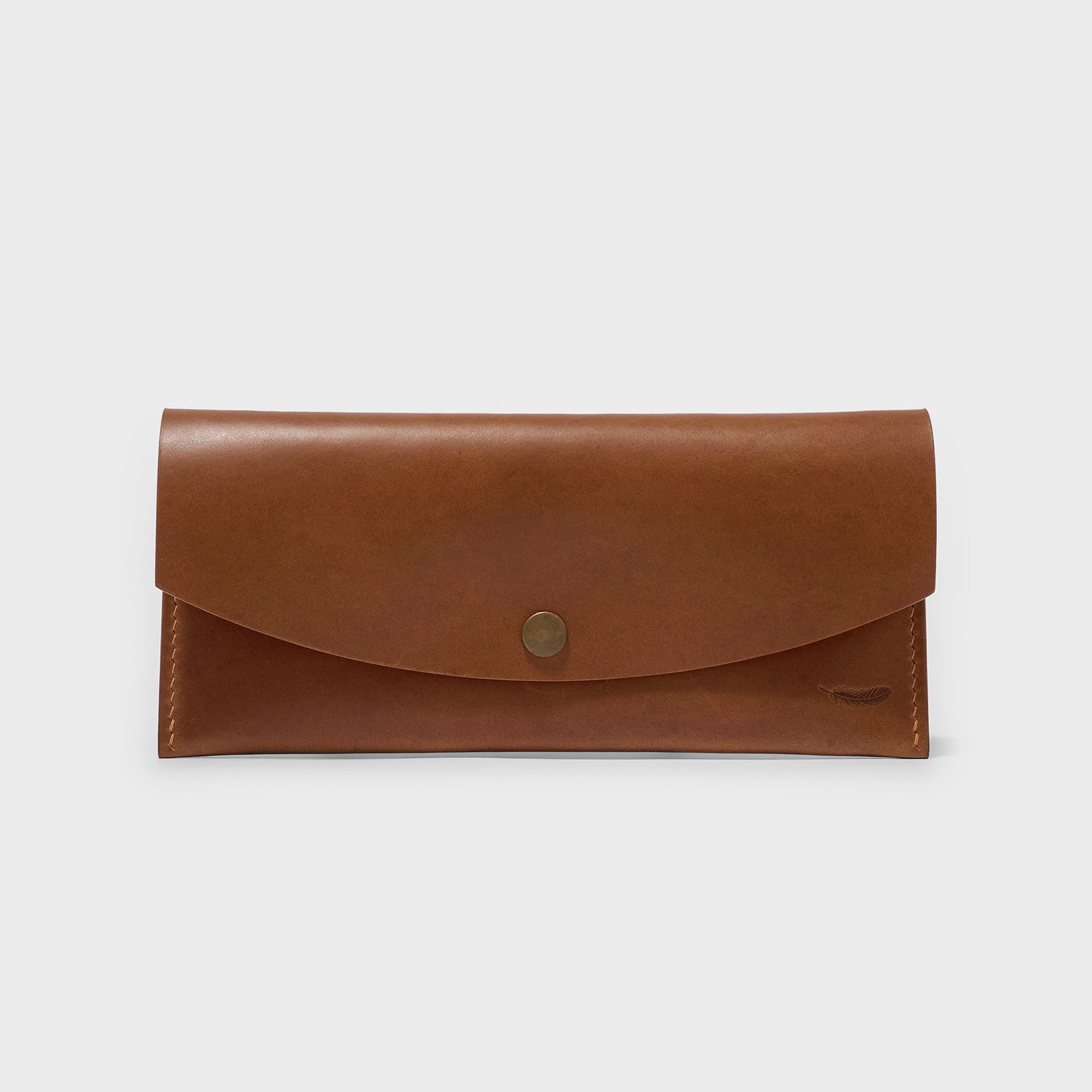 Minimalist Buttero Leather Long Wallet Ver 2
