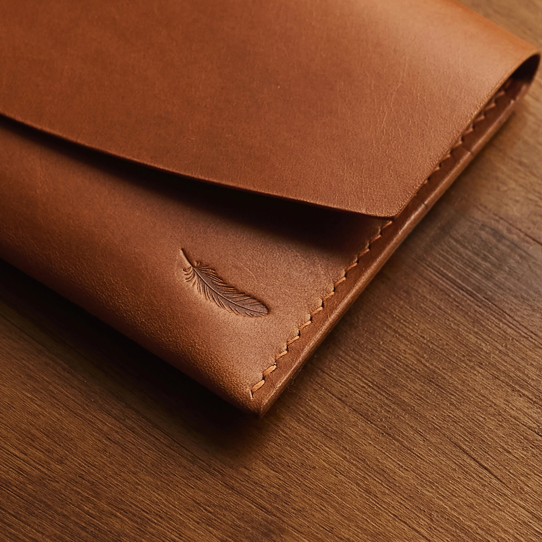Minimalist Buttero Leather Long Wallet Ver 2