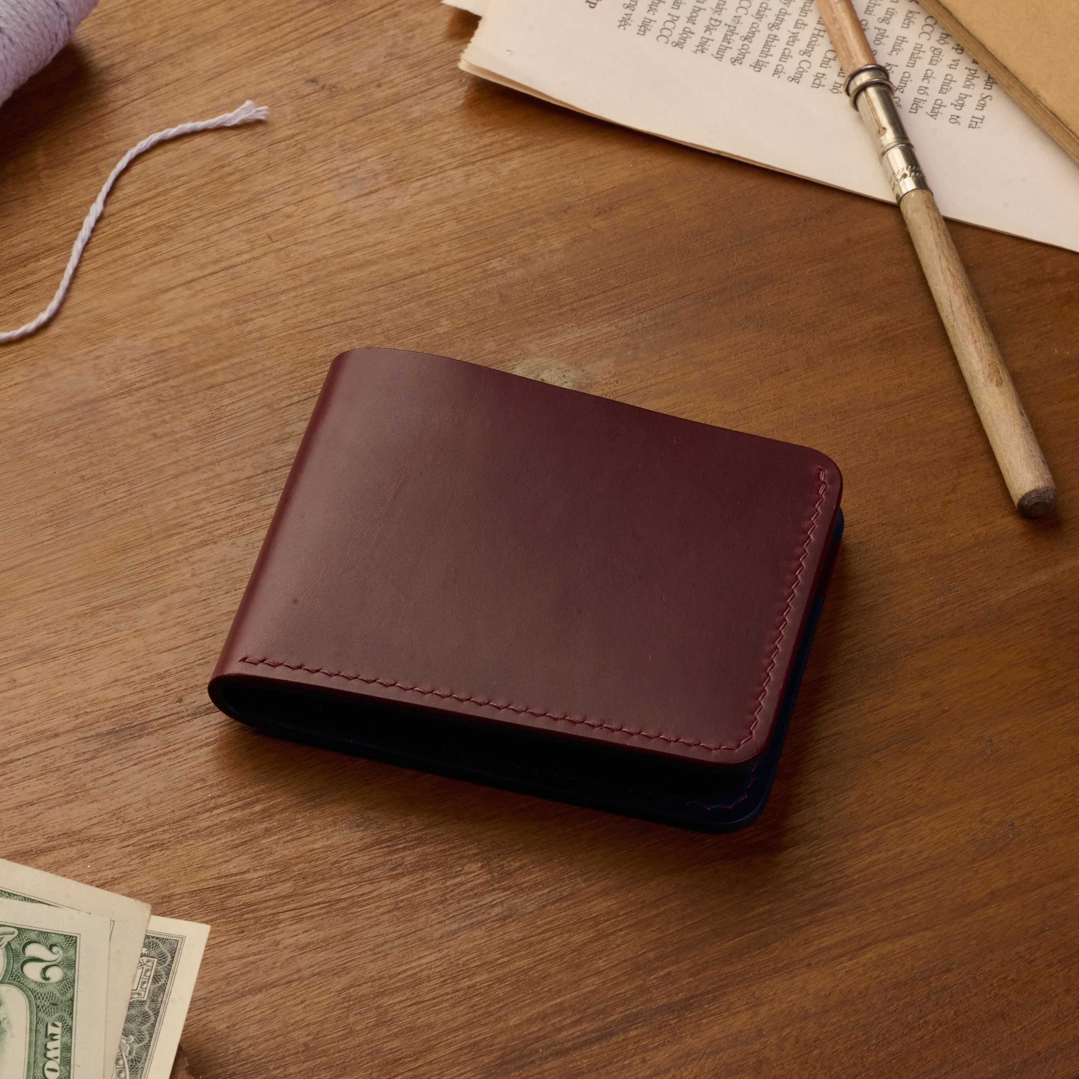 Atelish Classic Buttero Bifold Wallet