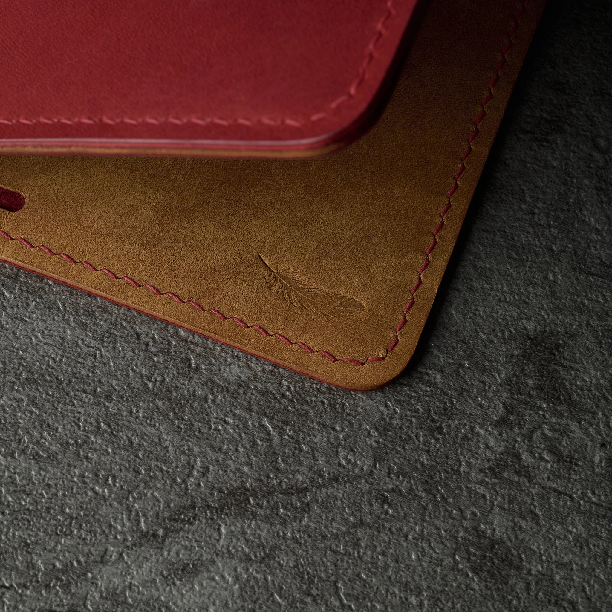 Pueblo Leather Passport Holder