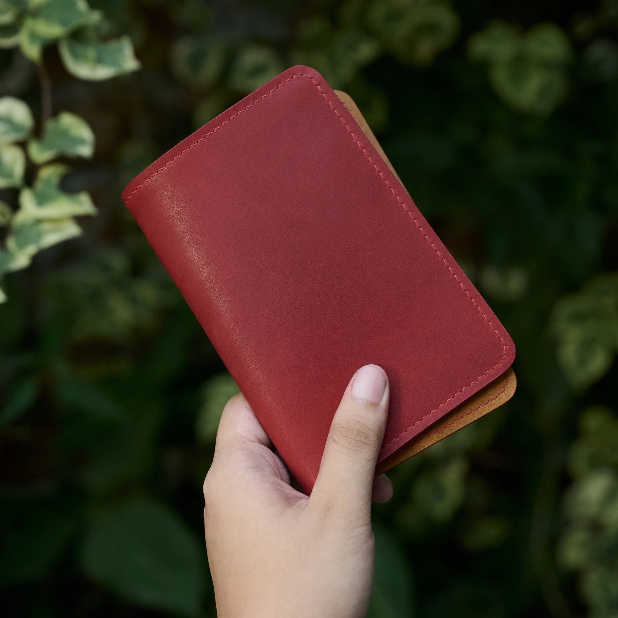 Pueblo Leather Passport Holder