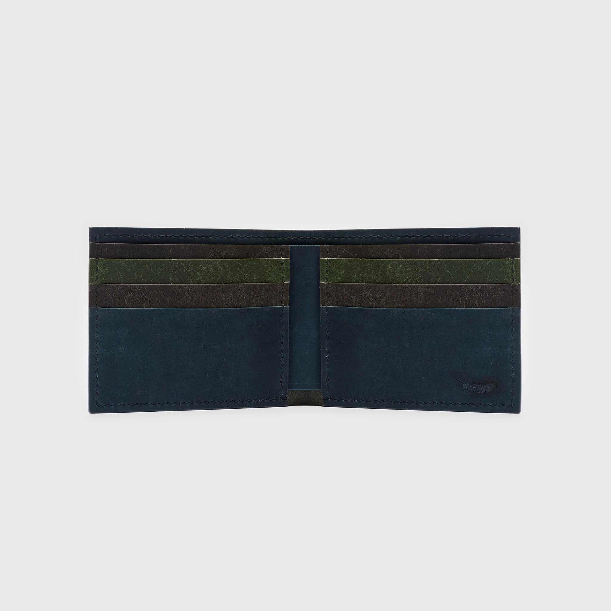 Classic Pueblo Leather Bifold Wallet