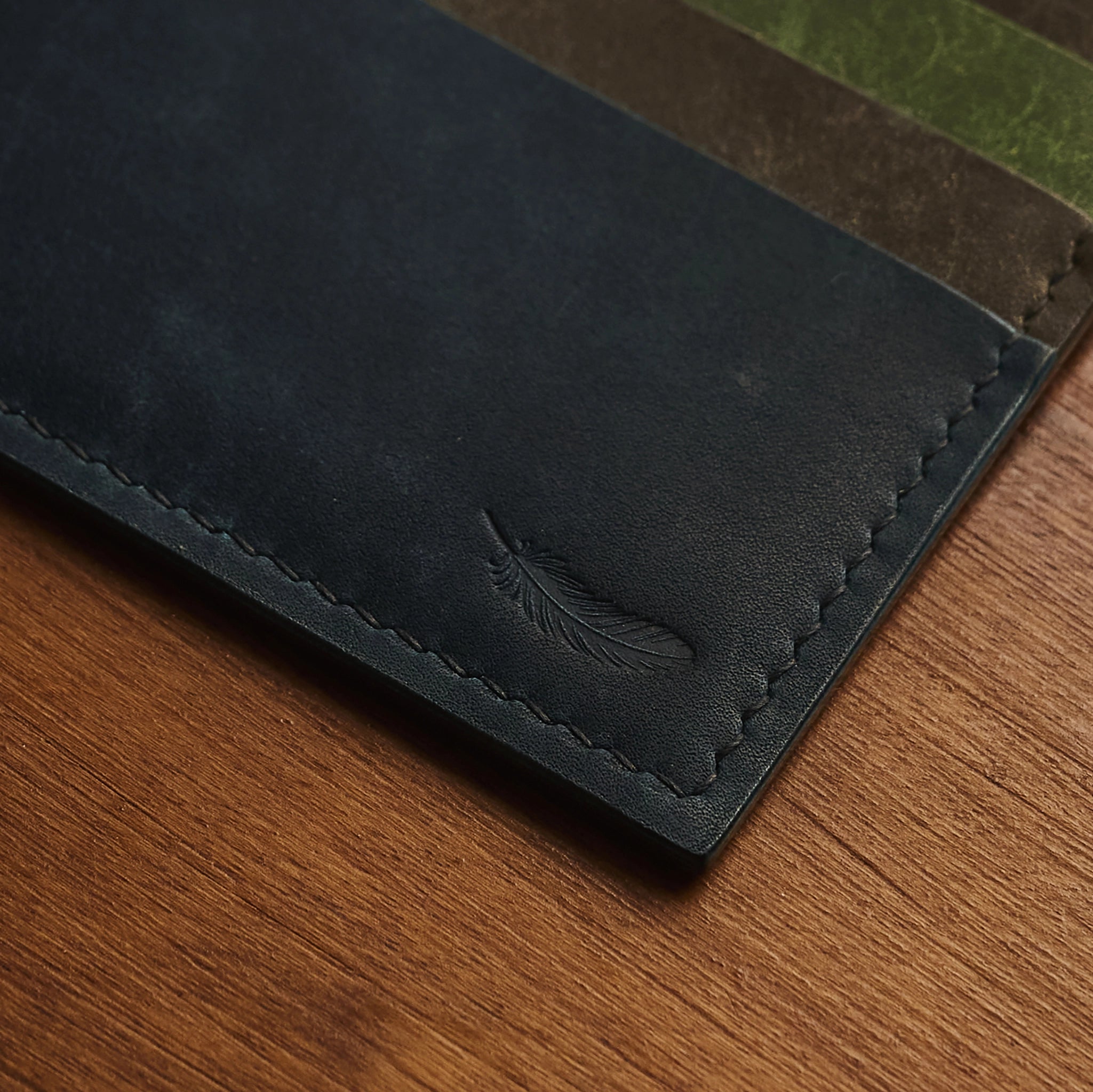 Classic Pueblo Leather Bifold Wallet