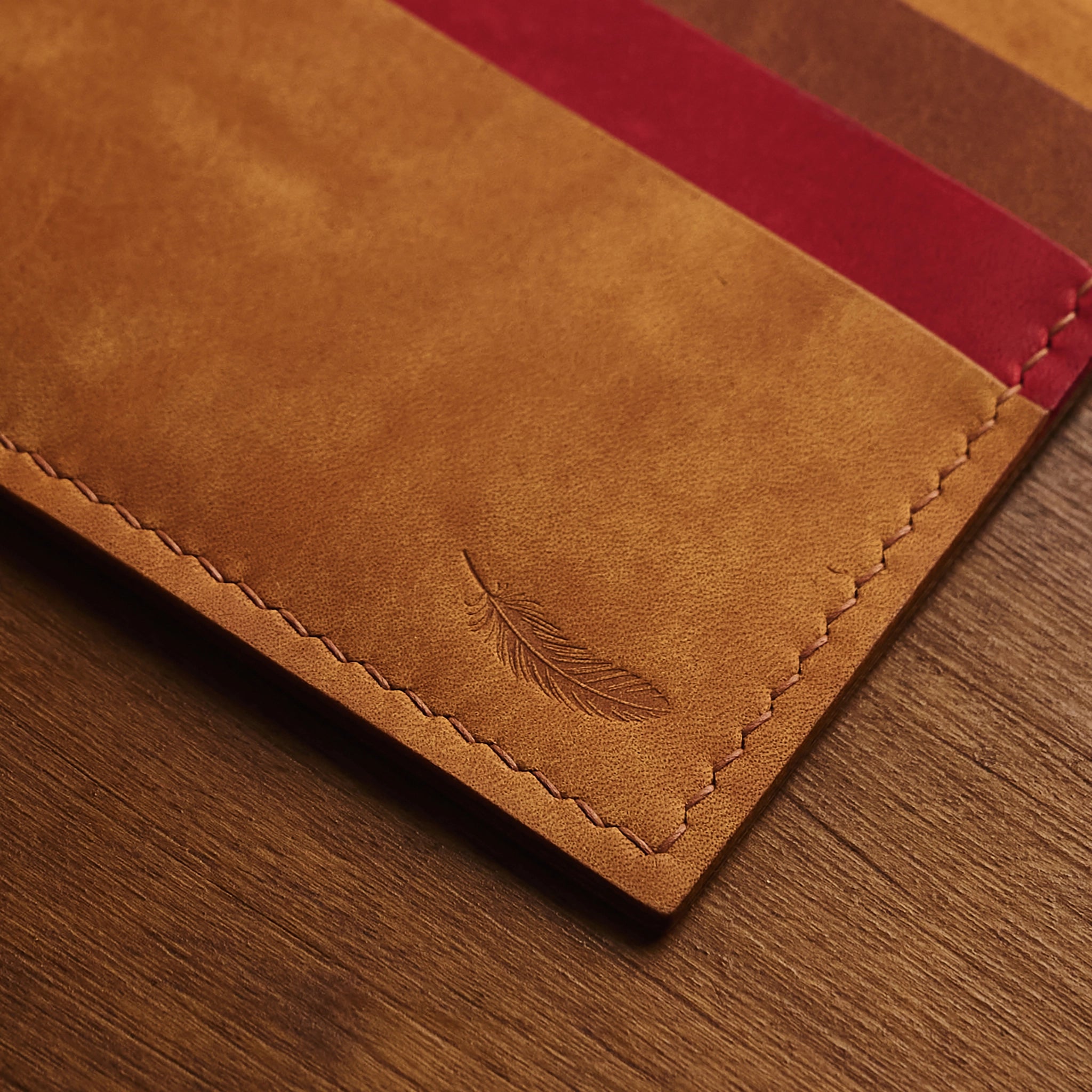 Classic Pueblo Leather Bifold Wallet