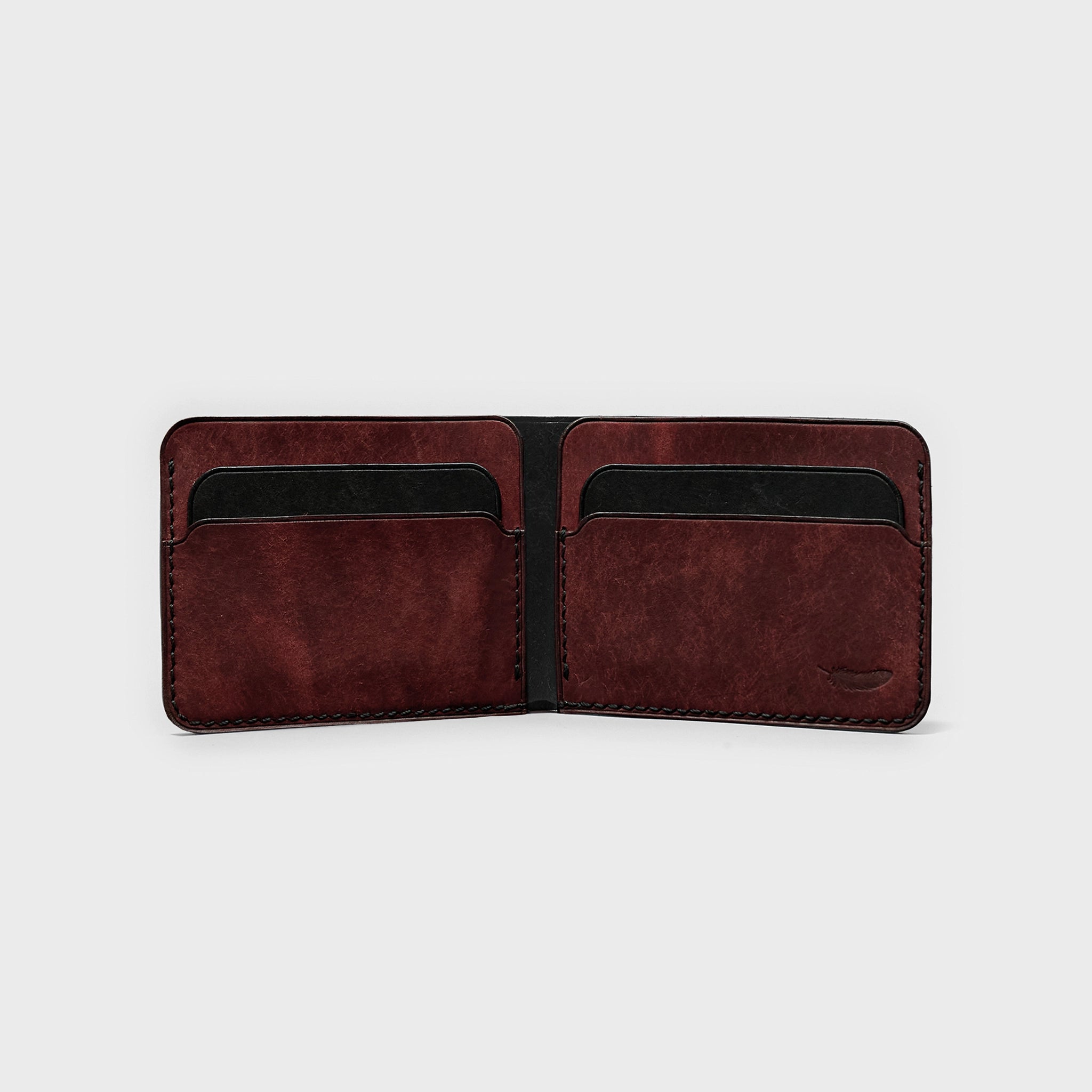 Minimalist Pueblo Leather Bifold Wallet Ver 2