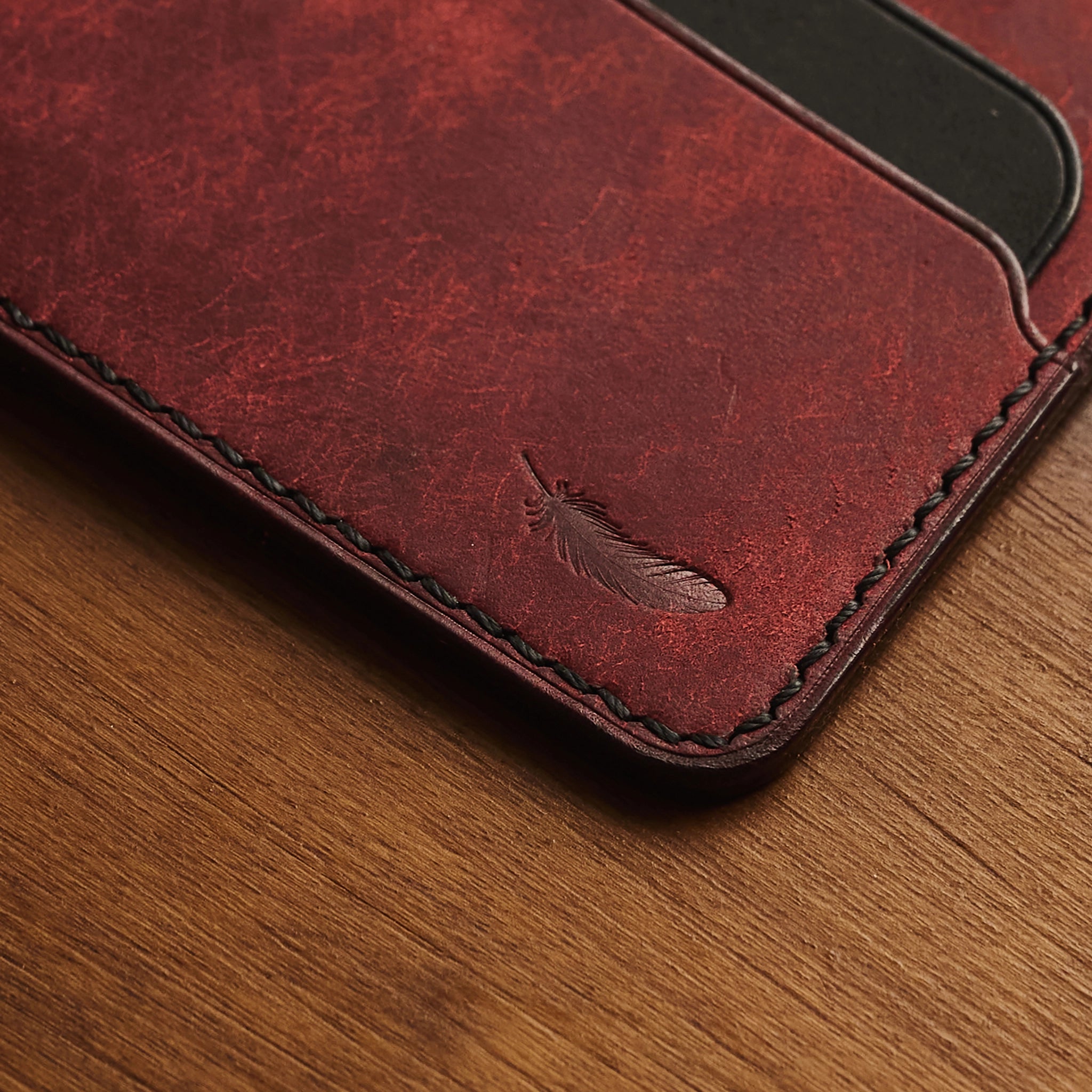 Minimalist Pueblo Leather Bifold Wallet Ver 2