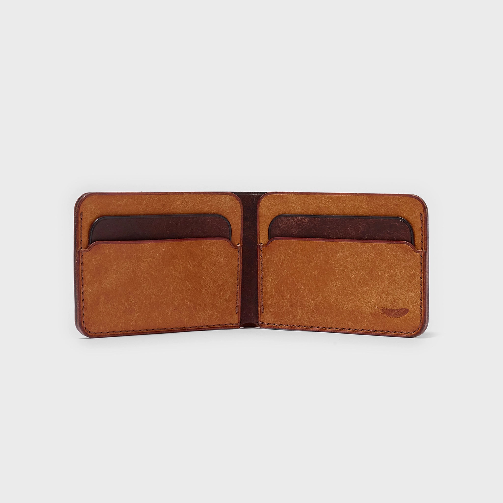 Minimalist Pueblo Leather Bifold Wallet Ver 2