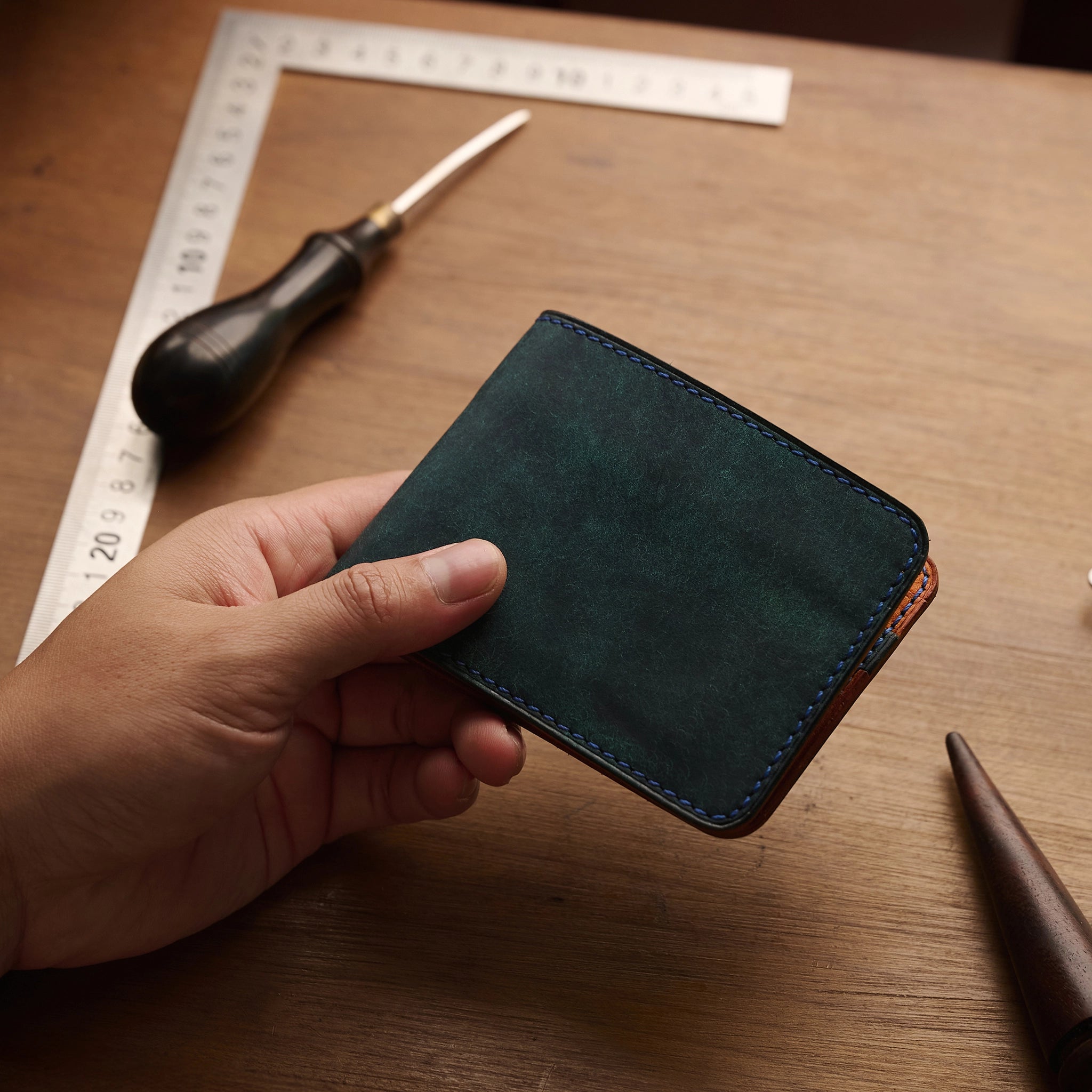 Pueblo Leather Bifold Wallet Ver 2
