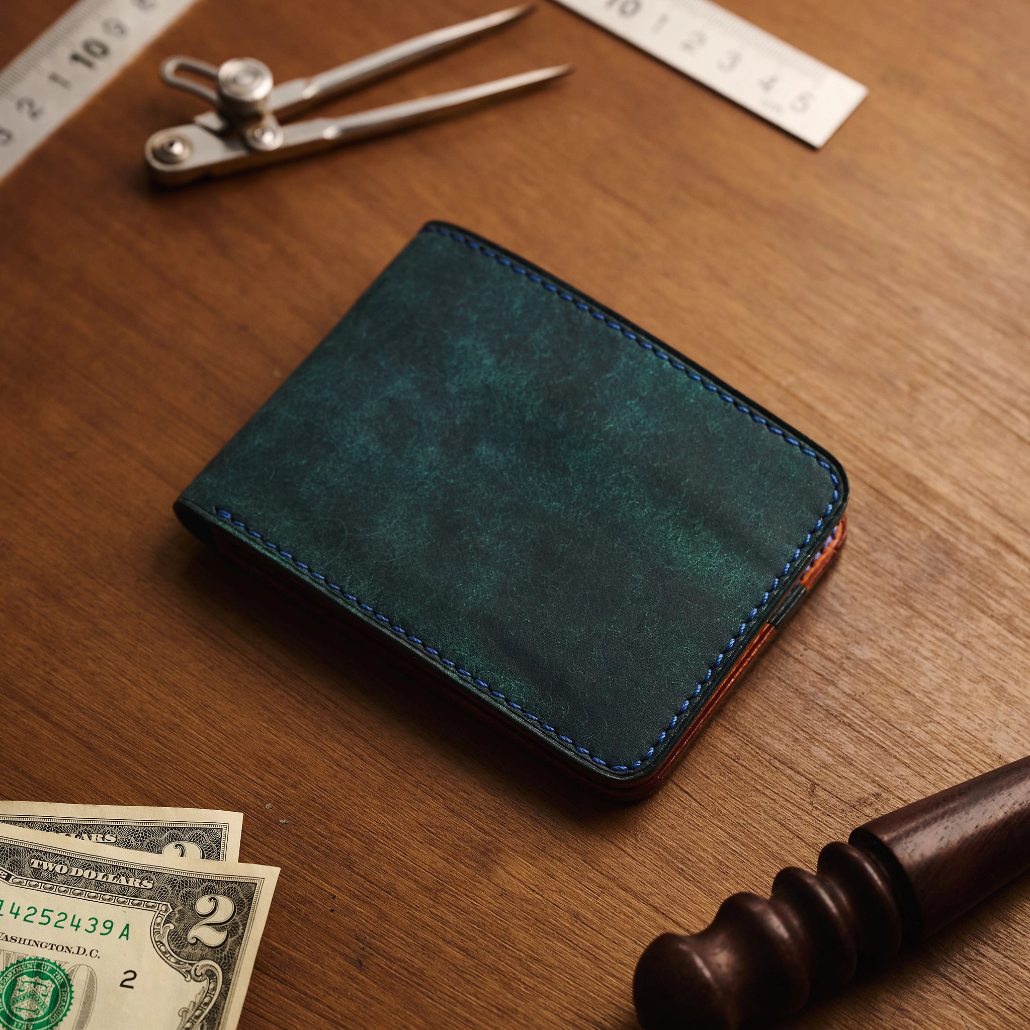 Pueblo Leather Bifold Wallet Ver 2