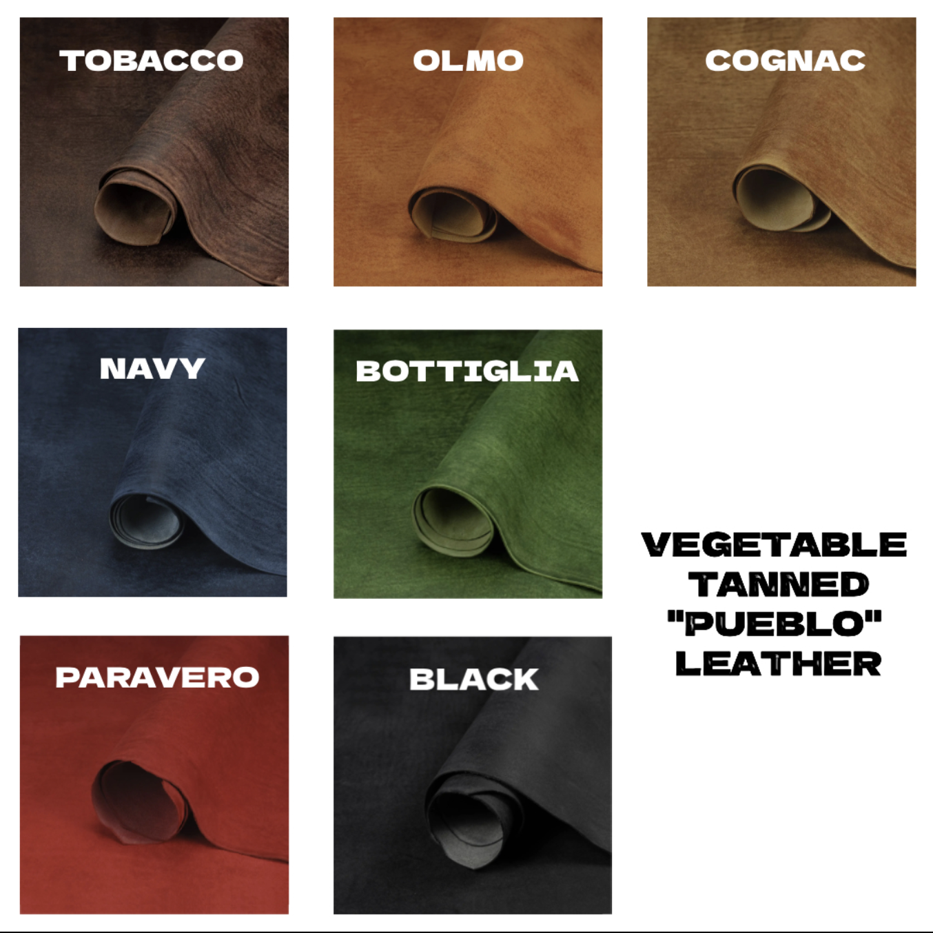 Pueblo Leather Slim Bifold Wallet