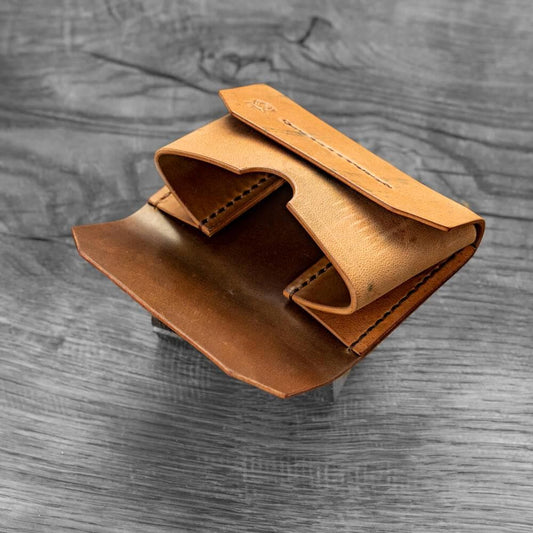 Shell Cordovan Card Wallet – Handcrafted with Horween Leather