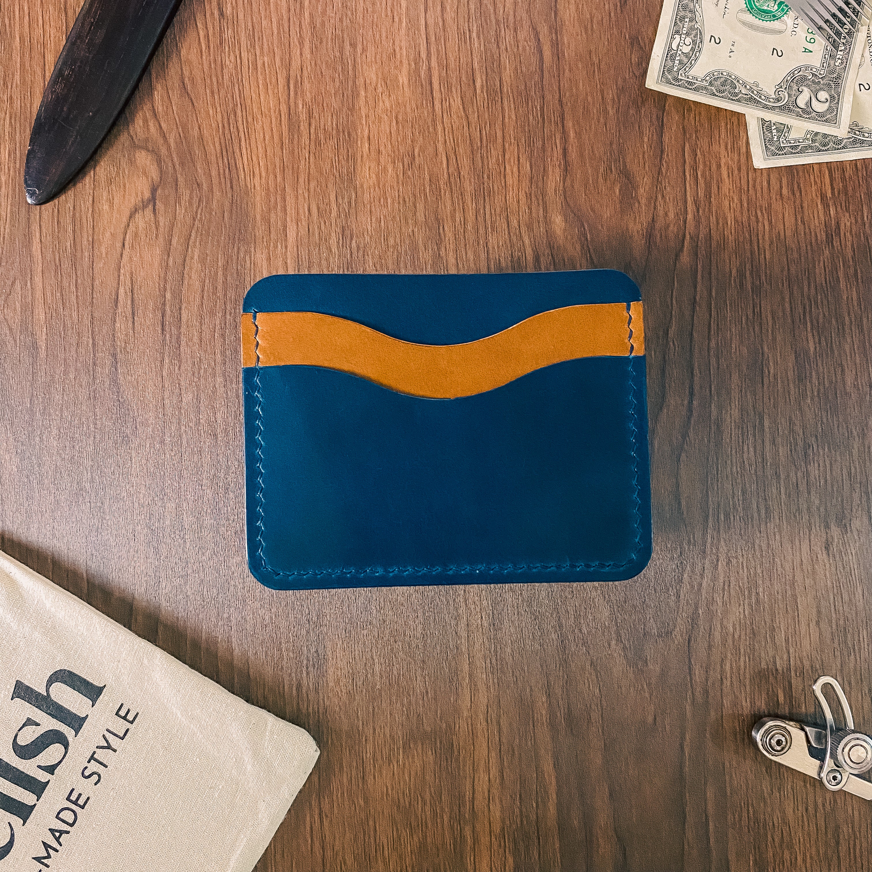 Atelish Buttero Leather Card Holder Ver 2