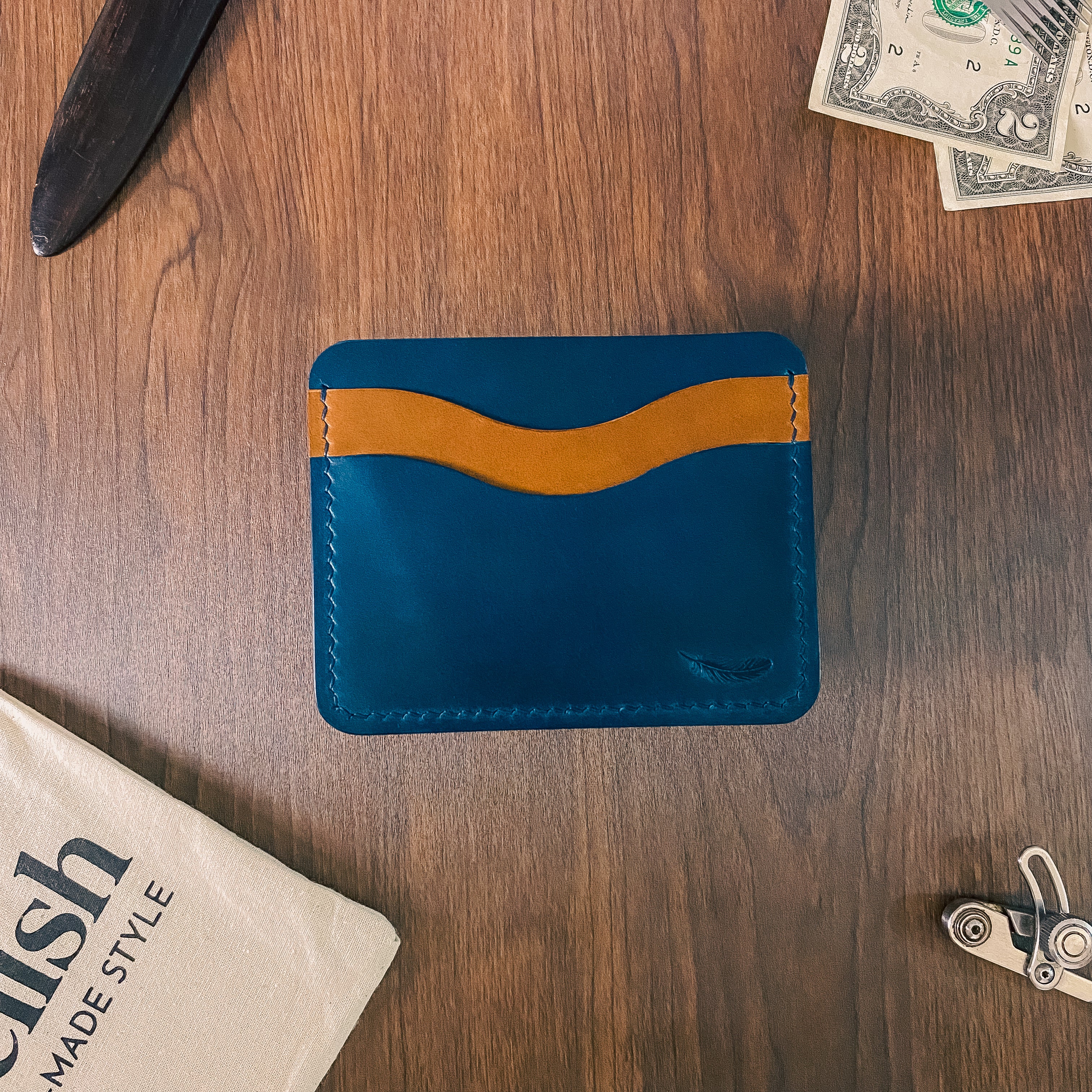 Atelish Buttero Leather Card Holder Ver 2