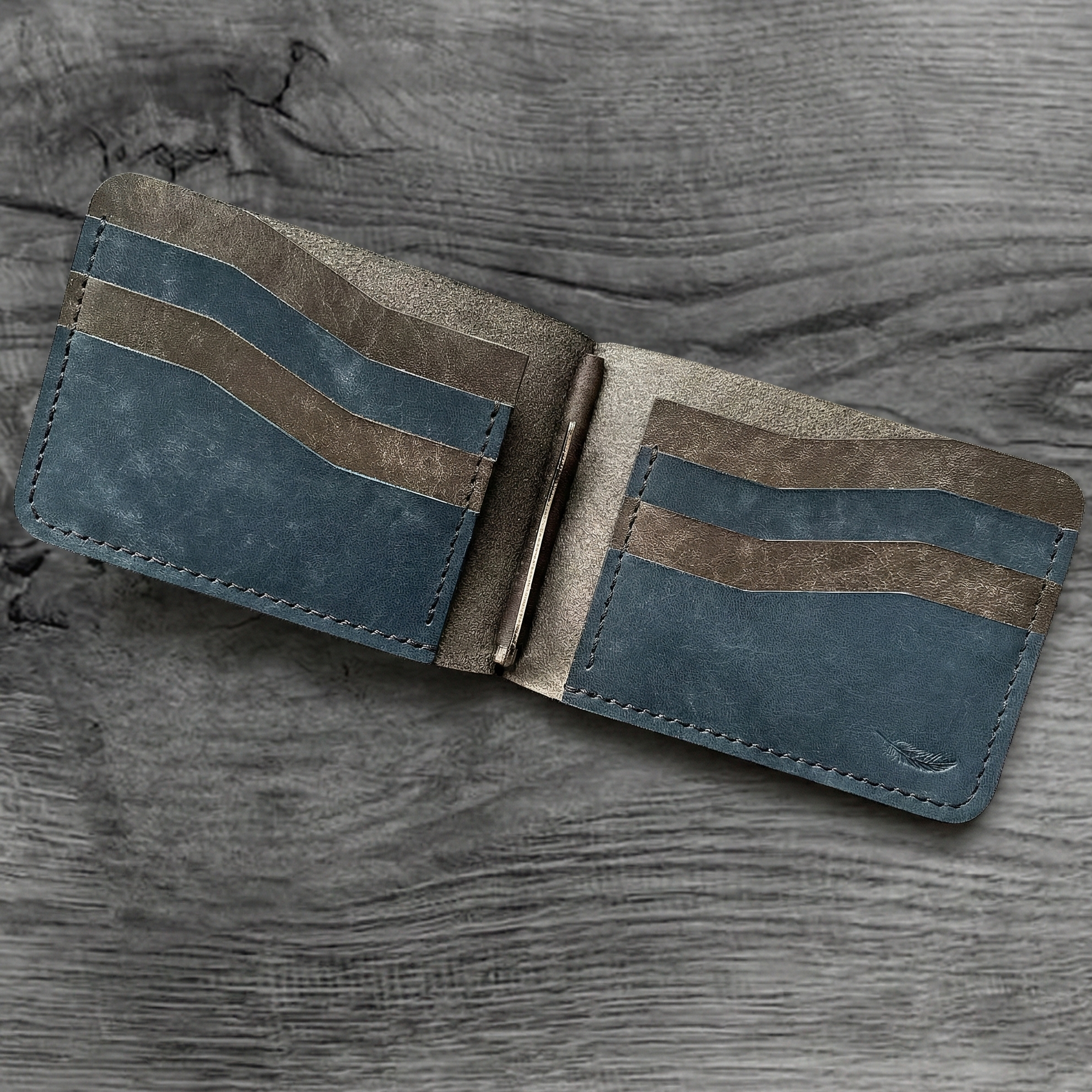 Money Clip Bifold Wallet