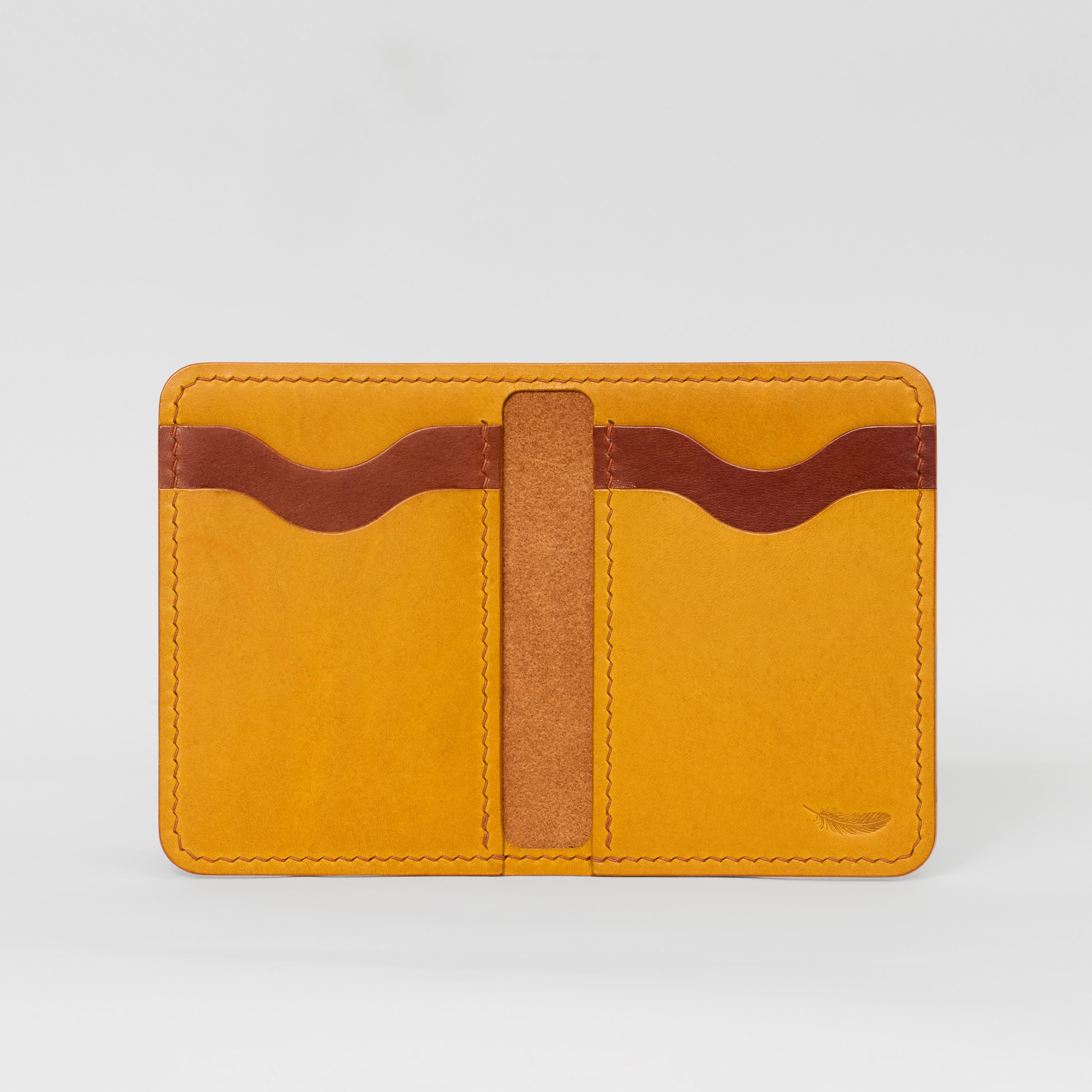 Atelish Buttero Leather Bifold Card Holder