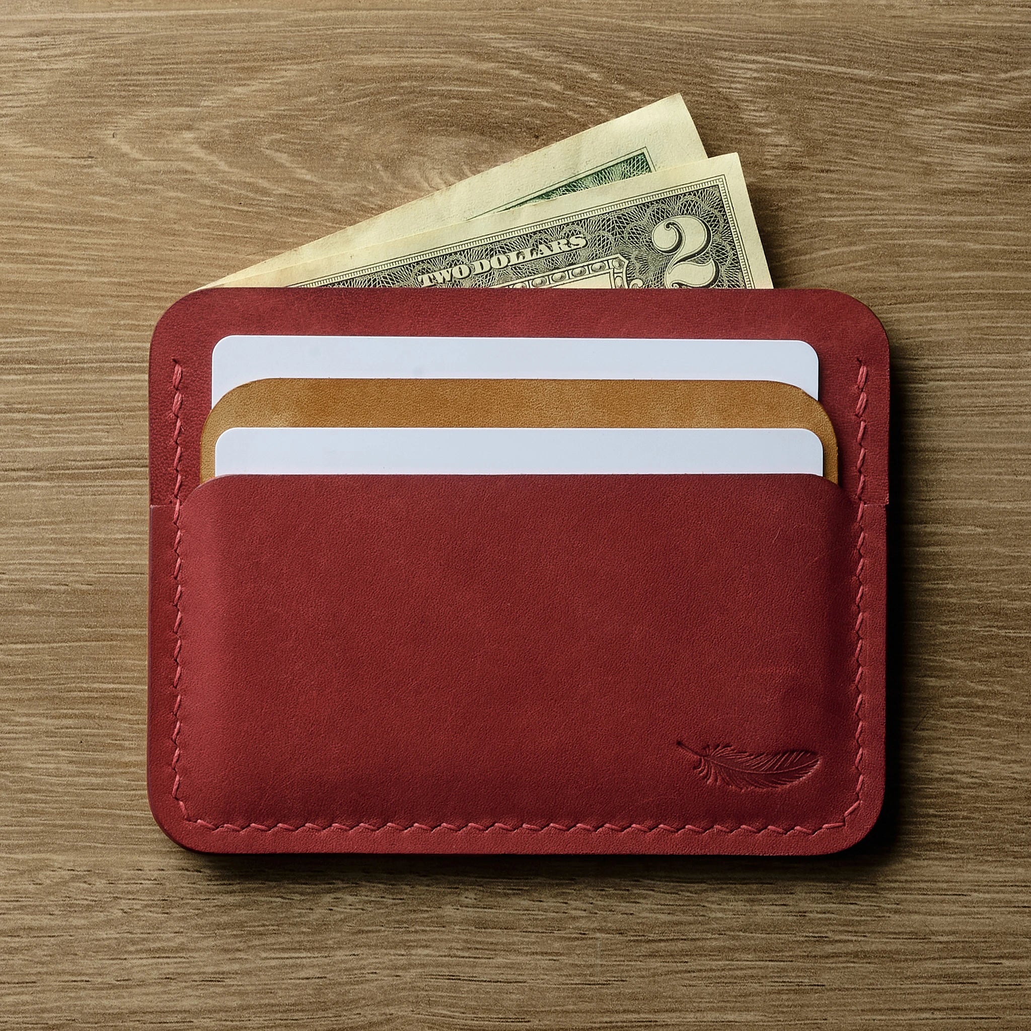 Pueblo Leather Card Holder Ver 4