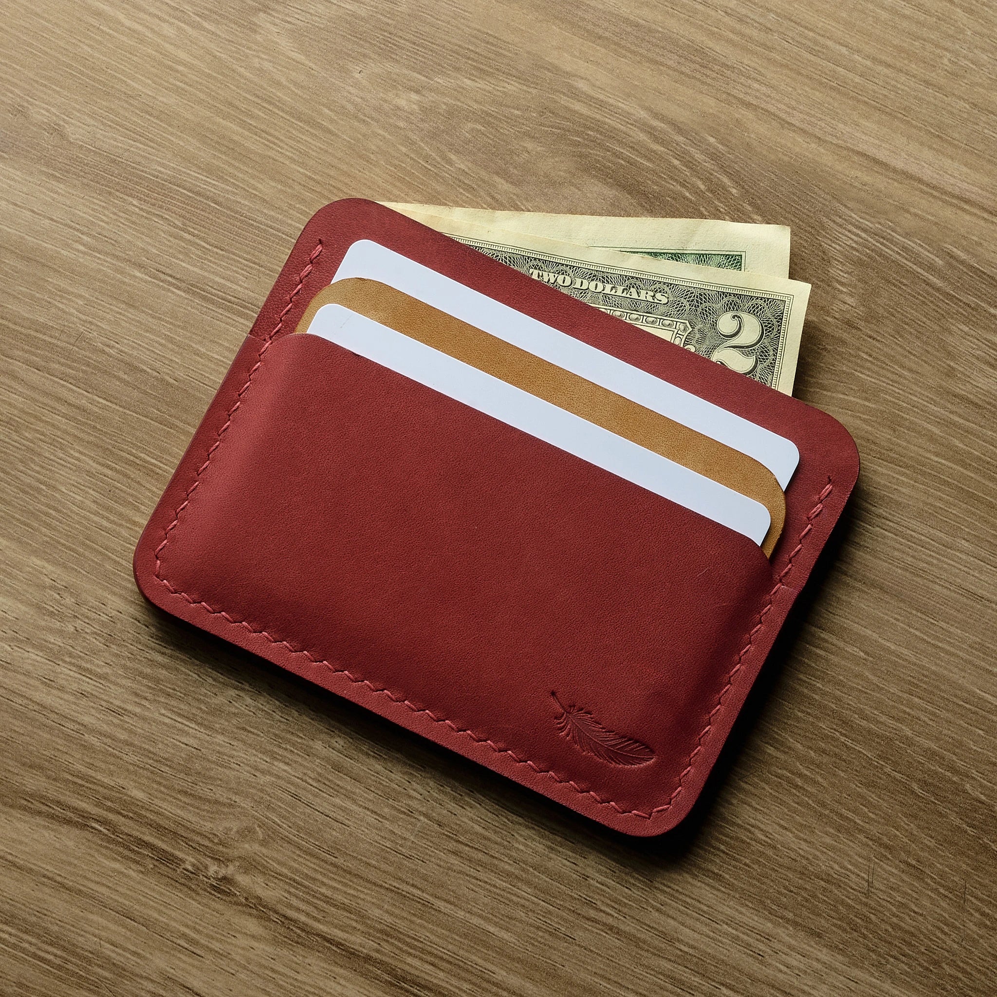 Pueblo Leather Card Holder Ver 4
