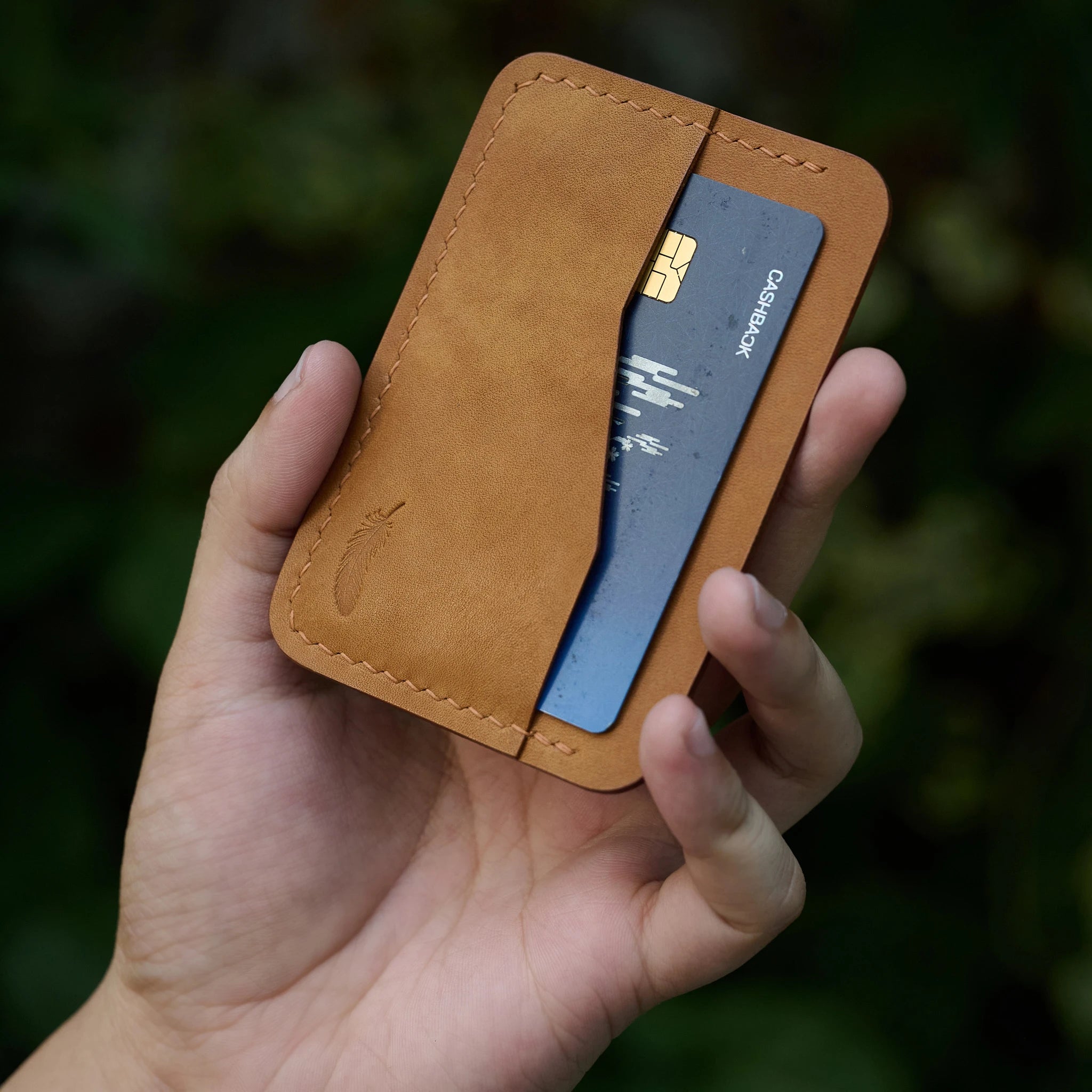 Pueblo Leather Card Holder Ver 1