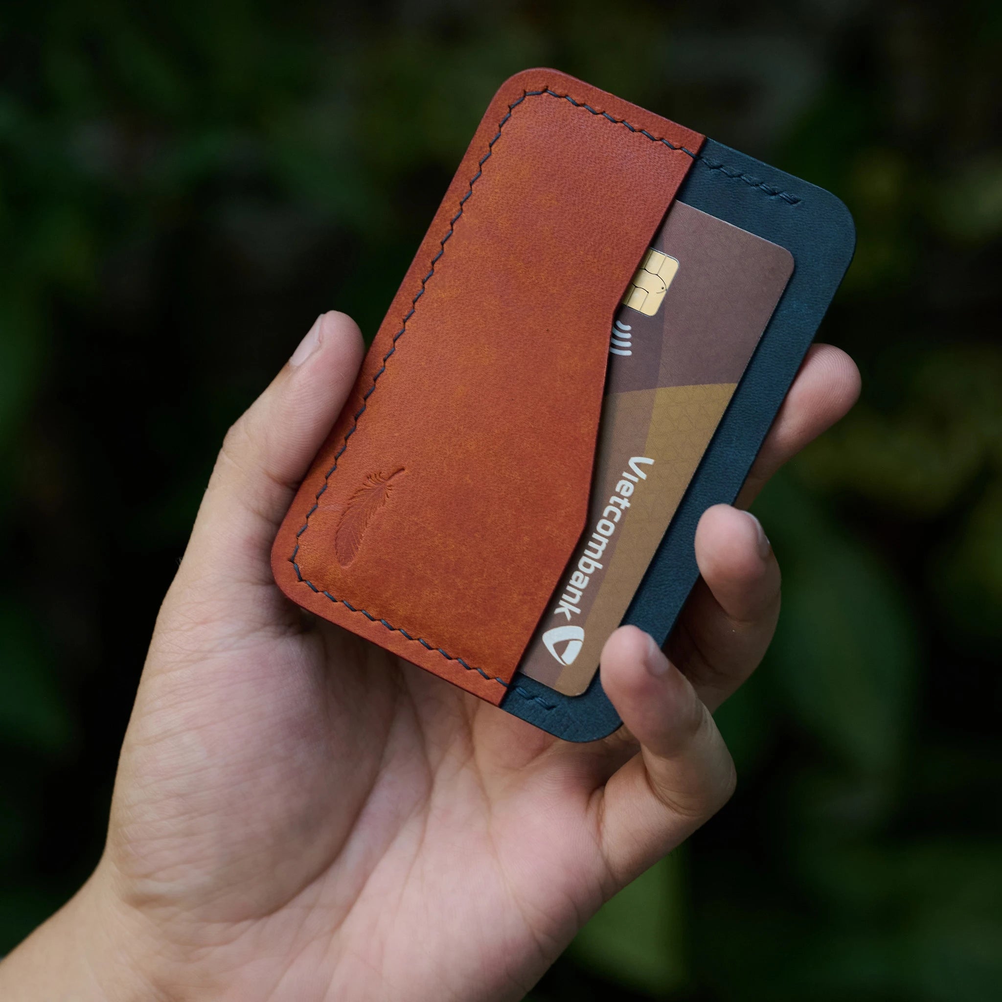 Pueblo Leather Card Holder Ver 1