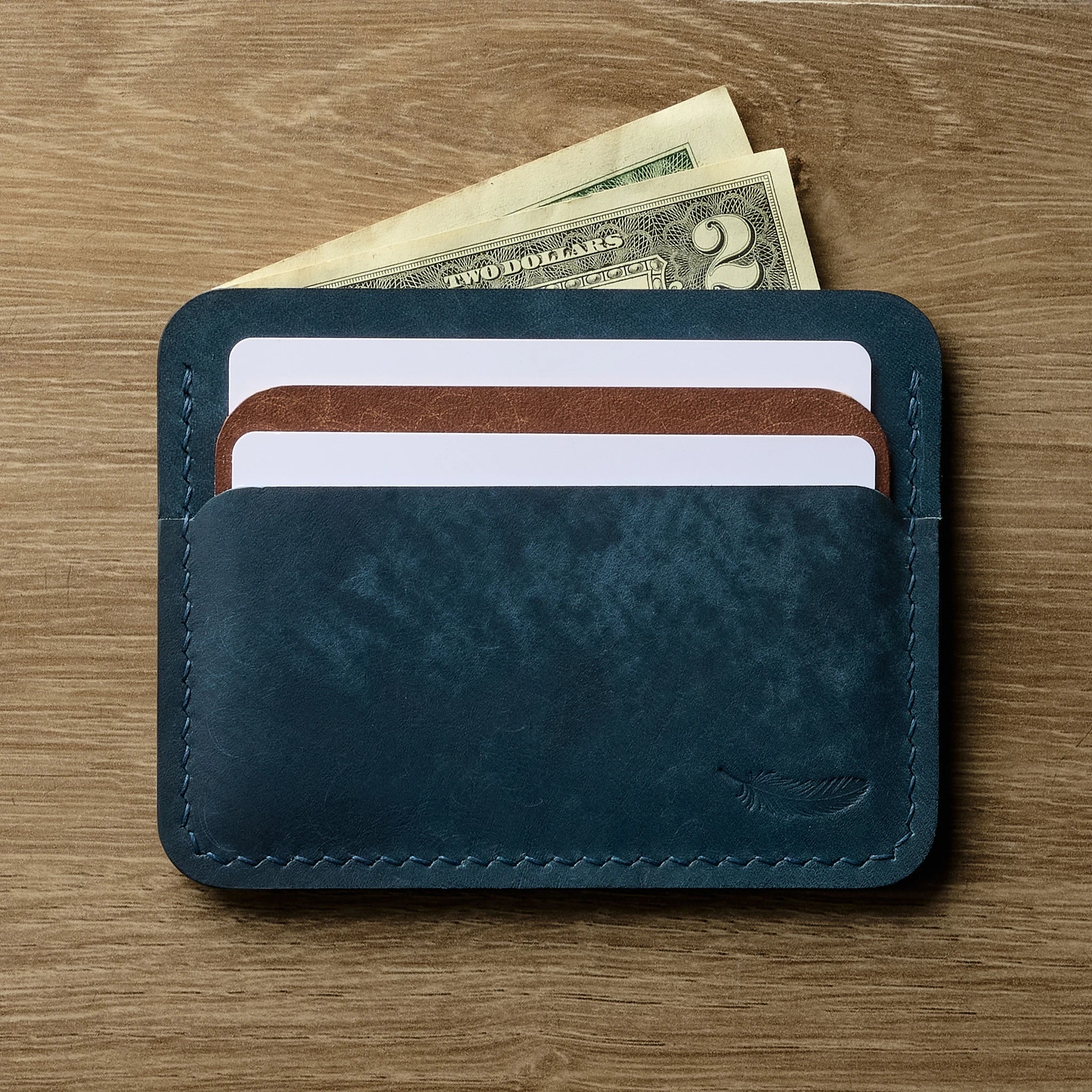 Pueblo Leather Card Holder Ver 4