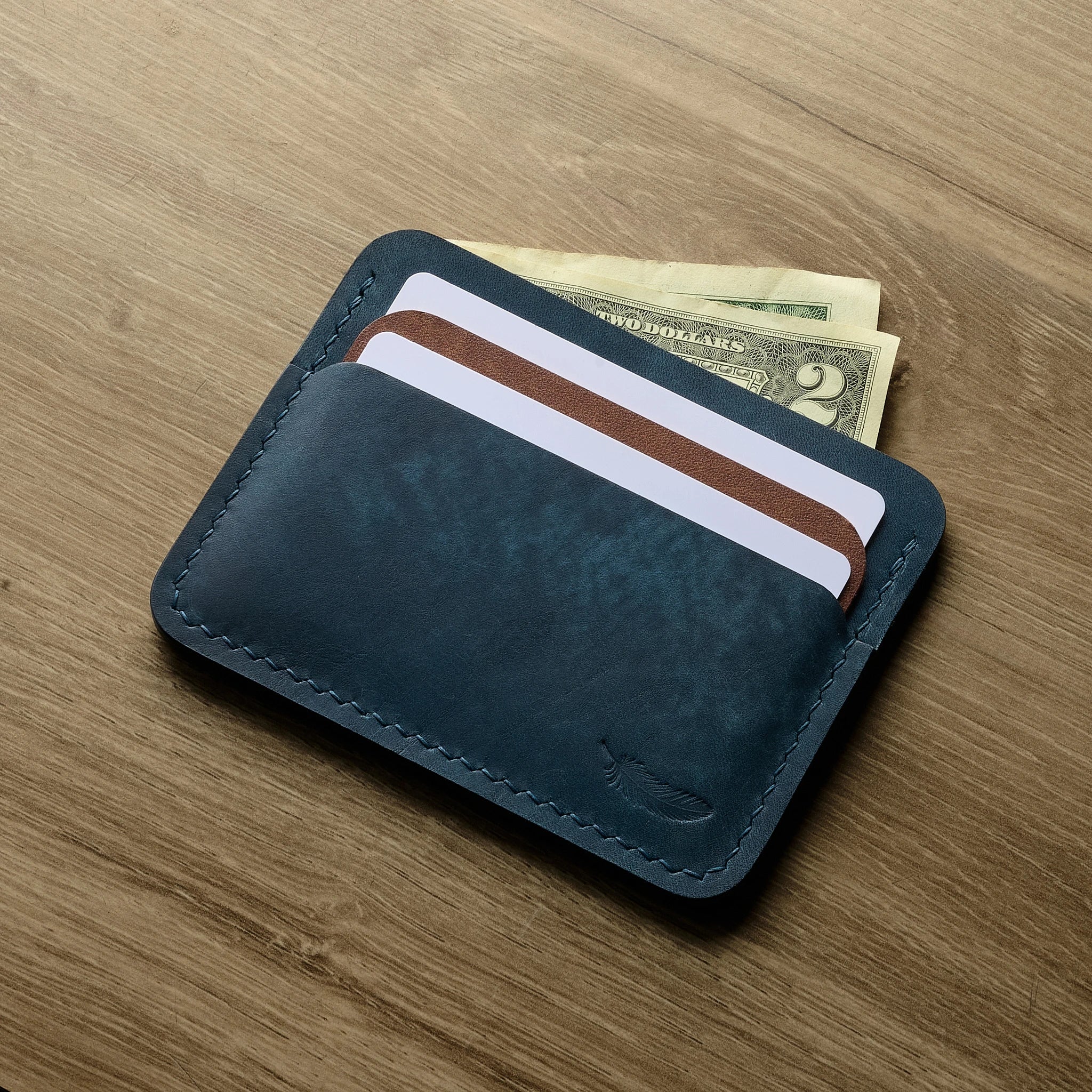 Pueblo Leather Card Holder Ver 4