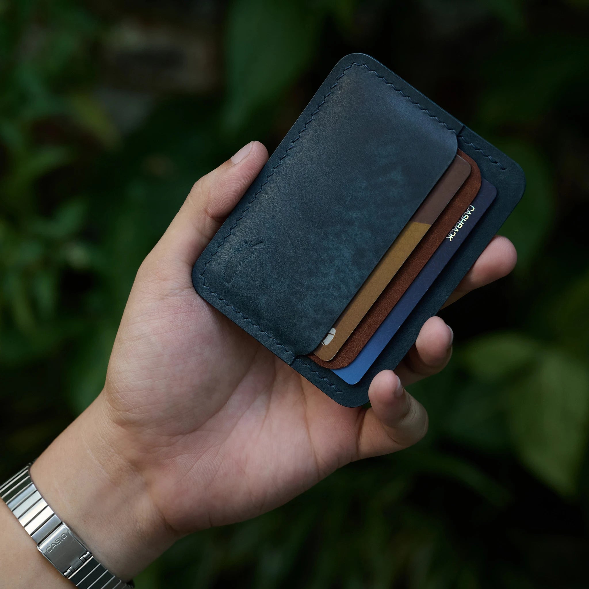 Pueblo Leather Card Holder Ver 4