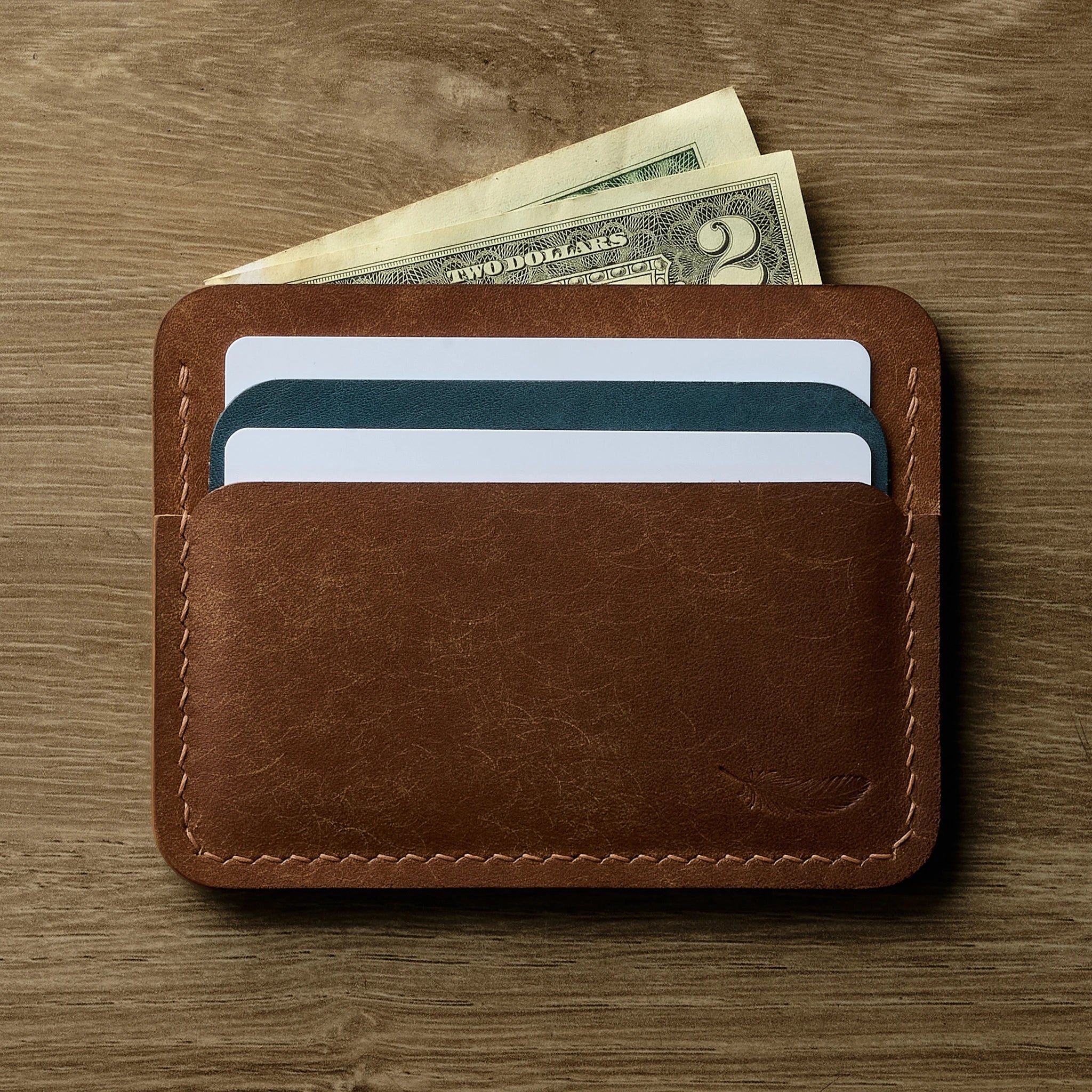 Pueblo Leather Card Holder Ver 4