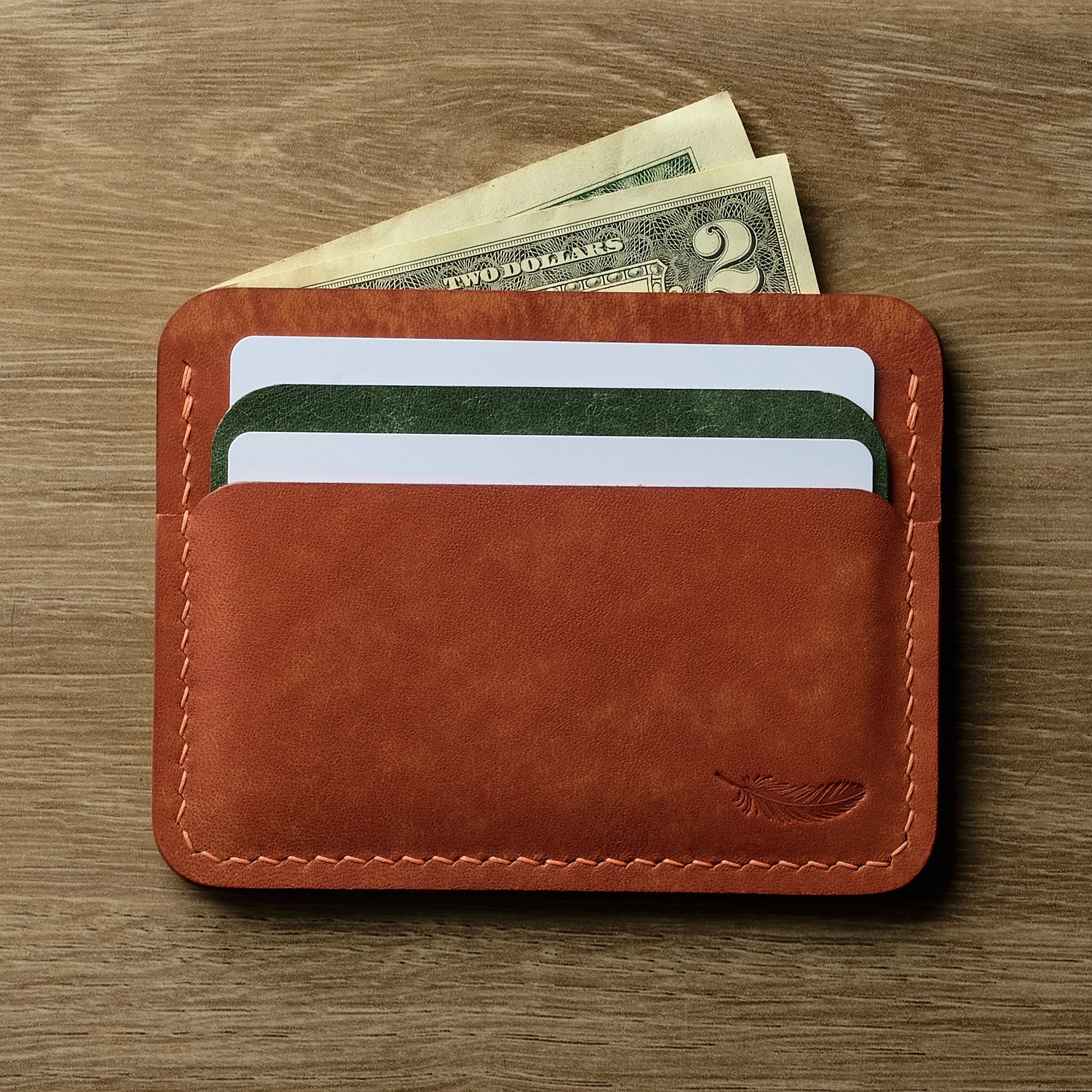 Pueblo Leather Card Holder Ver 4