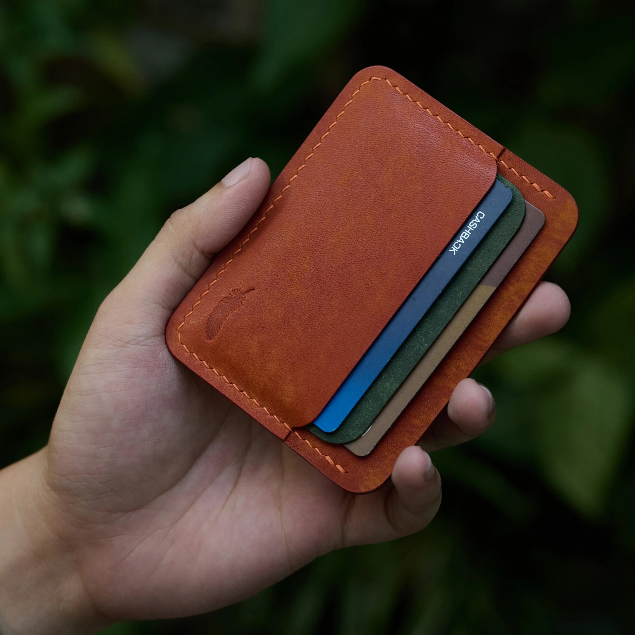 Pueblo Leather Card Holder Ver 4