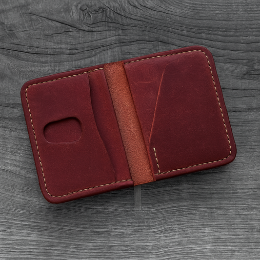 Minimalist Pueblo Leather Wallet - Italian Pueblo Leather