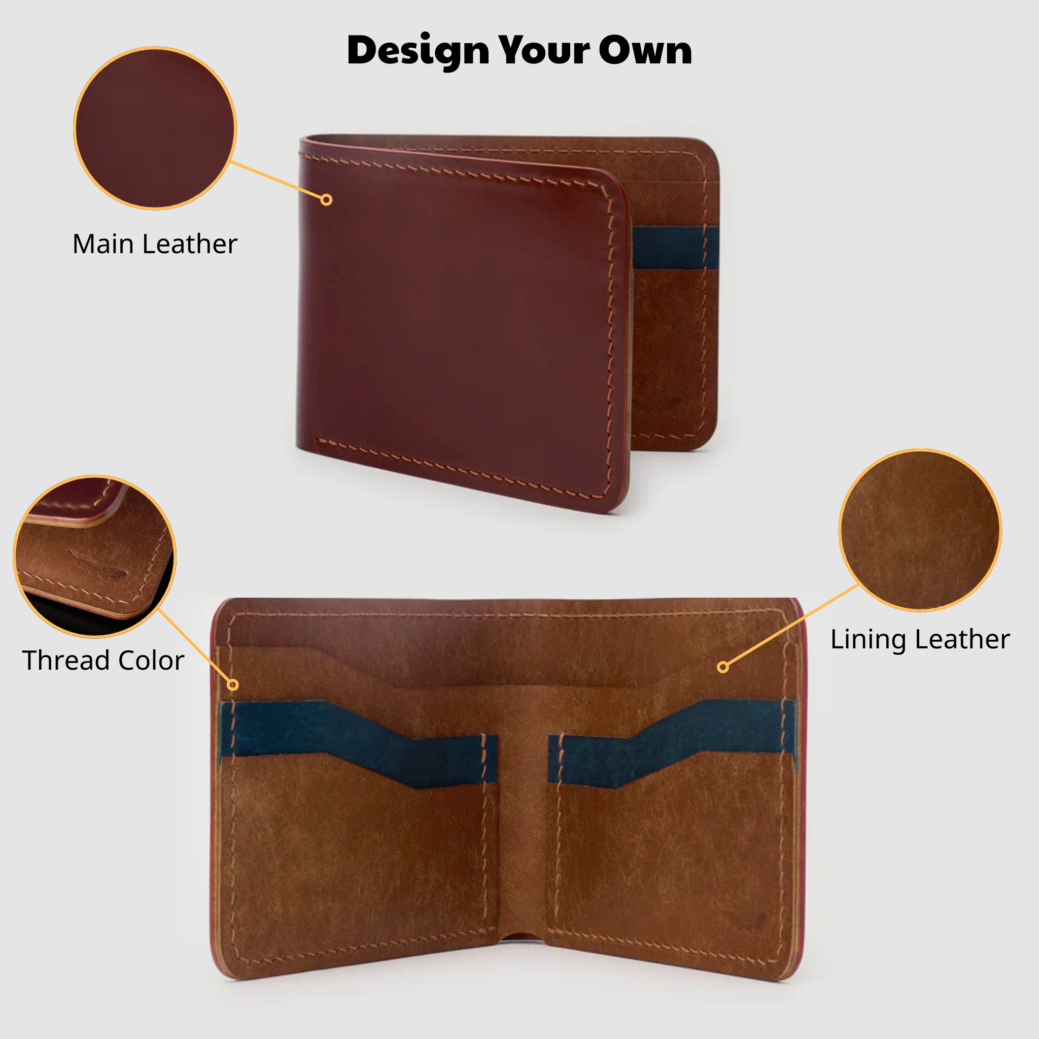 Custom Bifold Wallet