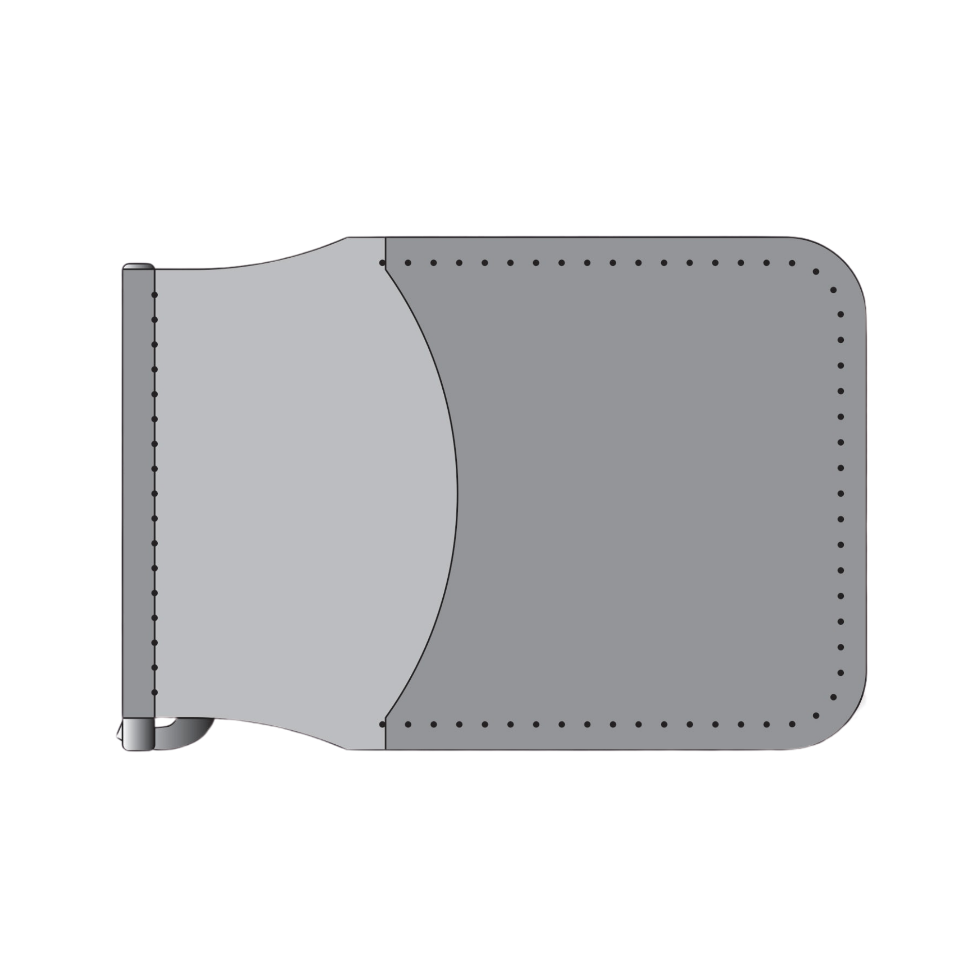 Custom Card Holder With Money Clip