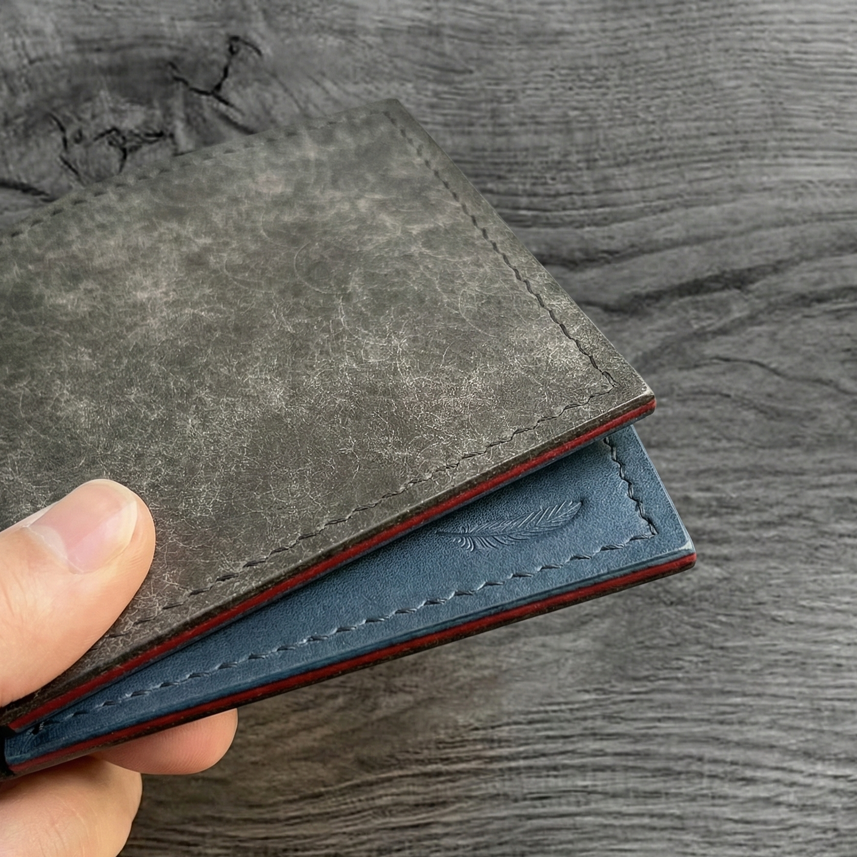 Classic Pueblo Leather Bifold Wallet