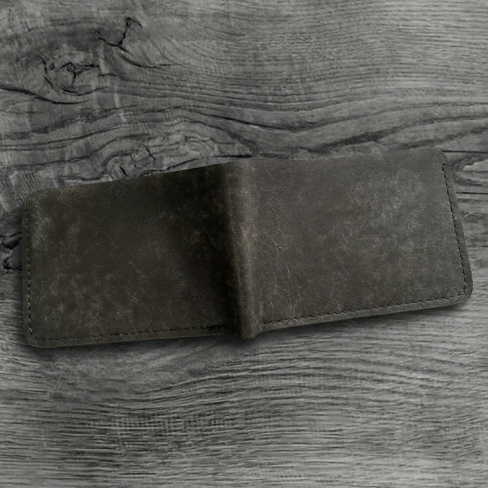 Minimalist Pueblo Leather Bifold Wallet