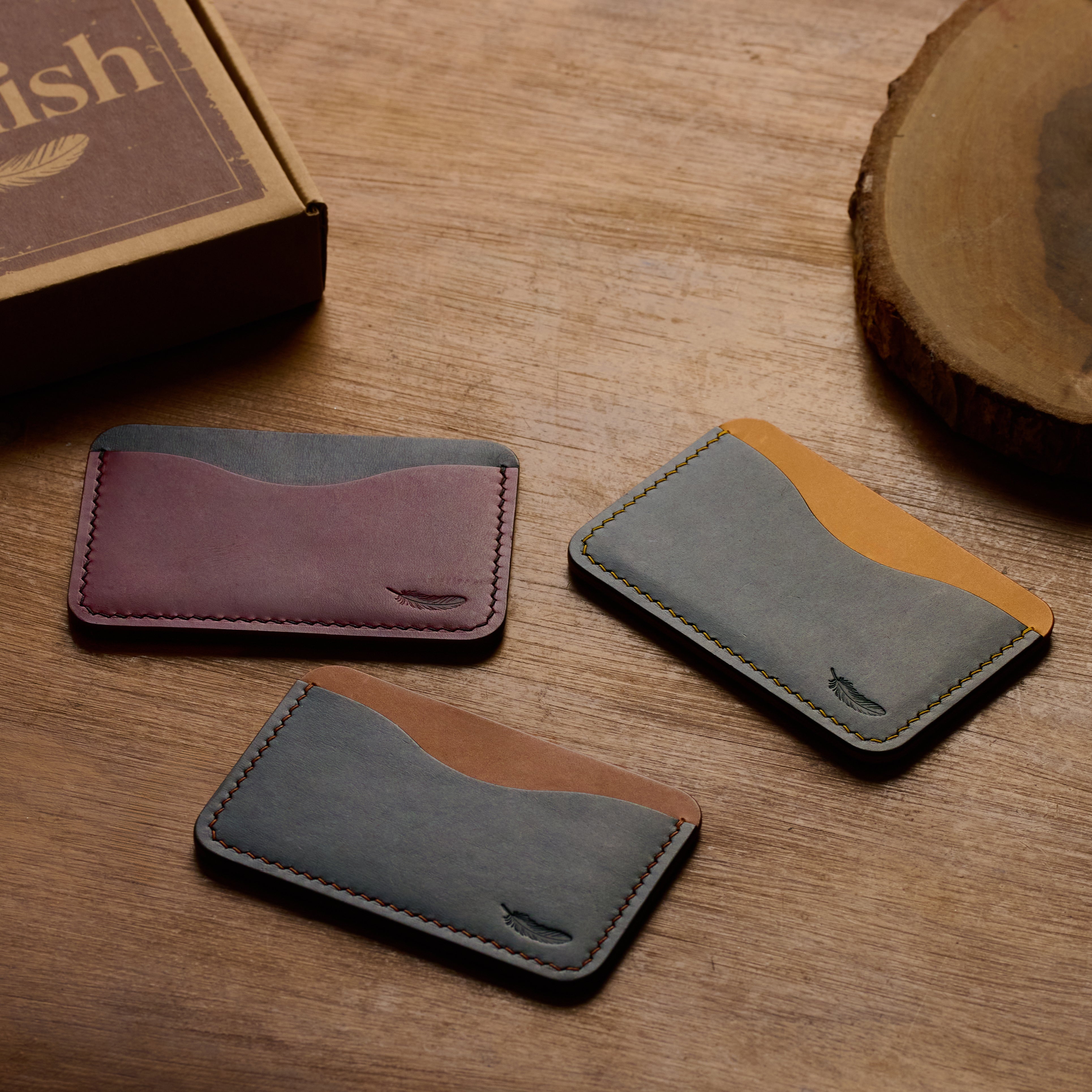 Atelish Buttero Leather Card Holder Ver 1