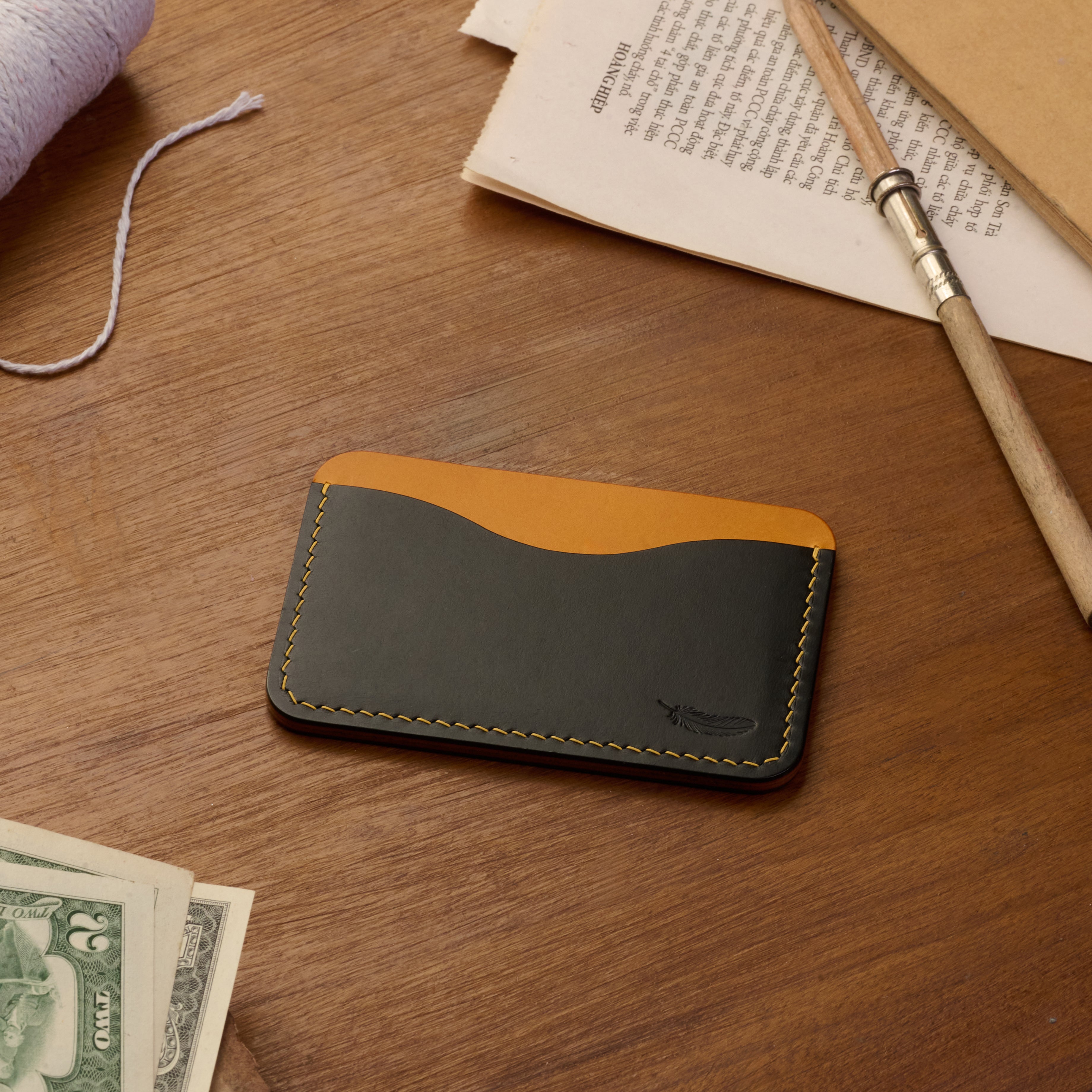 Atelish Buttero Leather Card Holder Ver 1