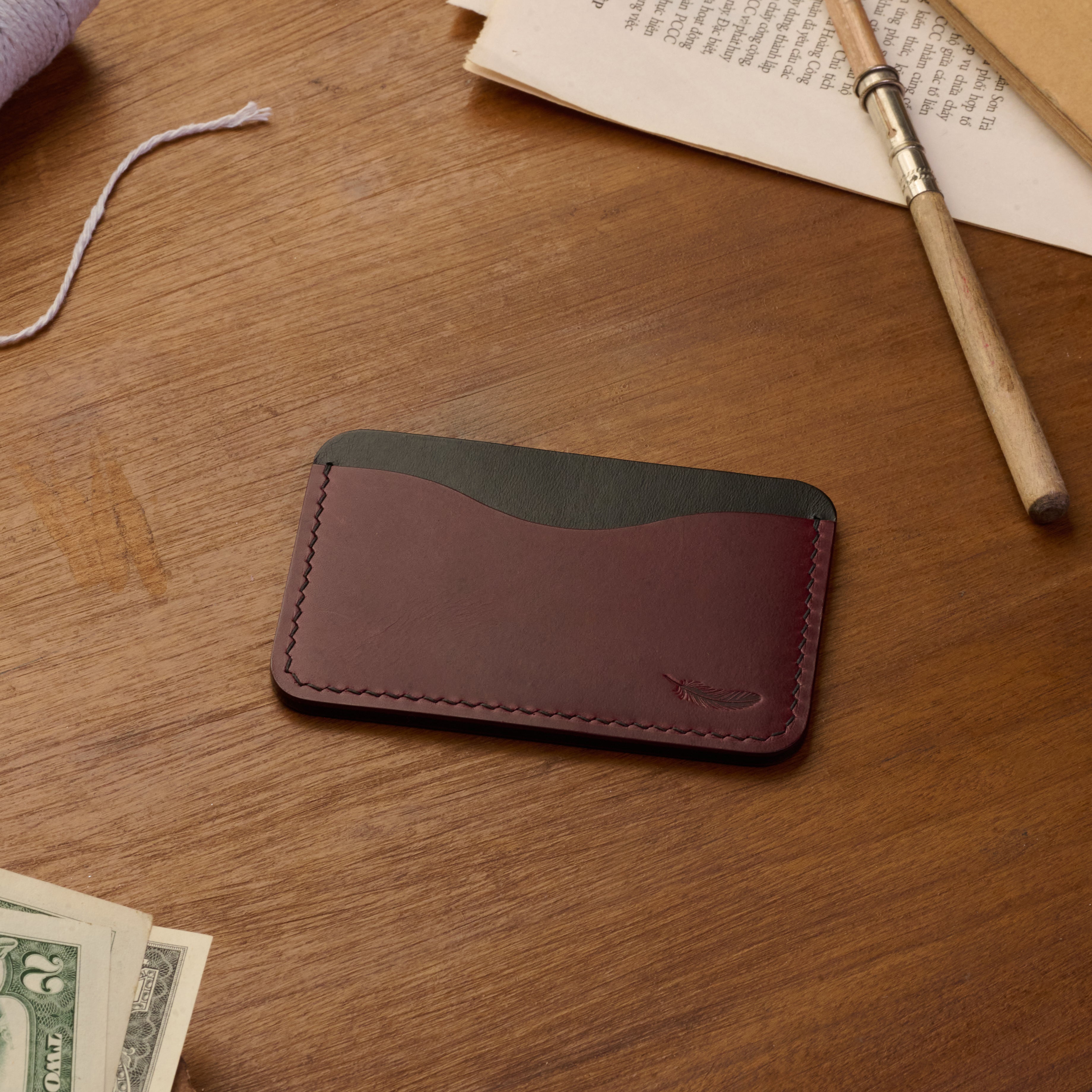 Atelish Buttero Leather Card Holder Ver 1