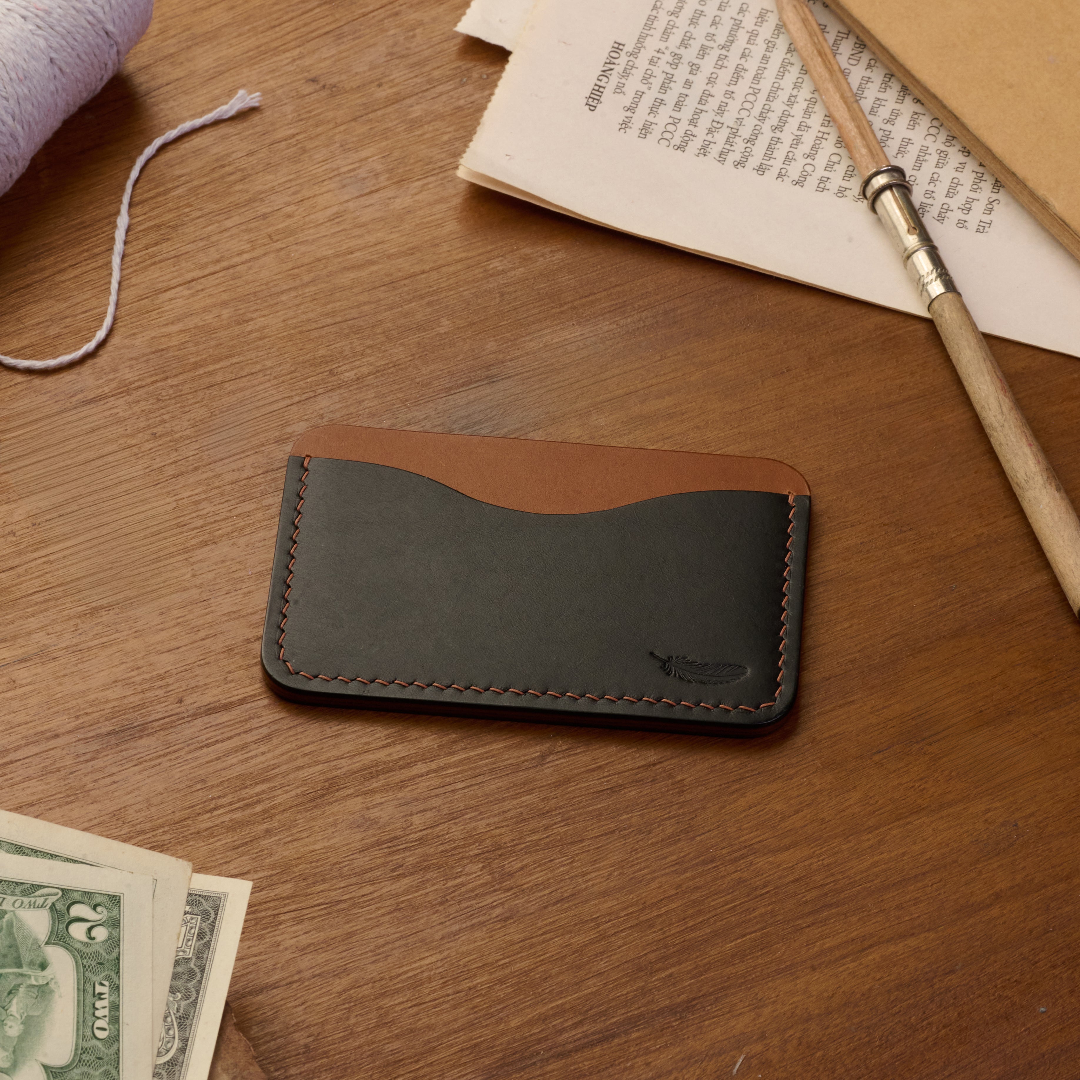Atelish Buttero Leather Card Holder Ver 1