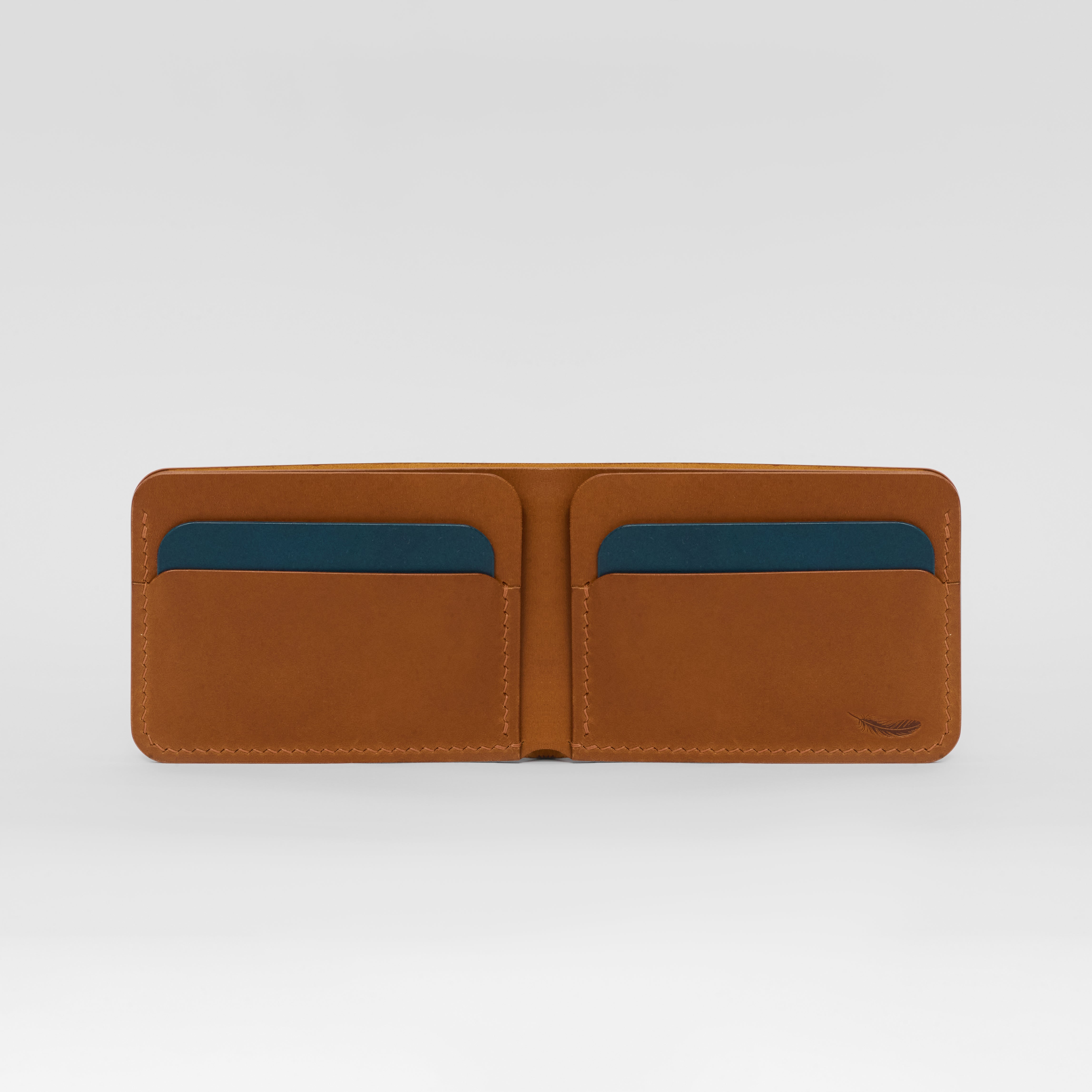 Atelish Semi Shell Cordovan - Buttero Minimalist Leather Bifold Wallet