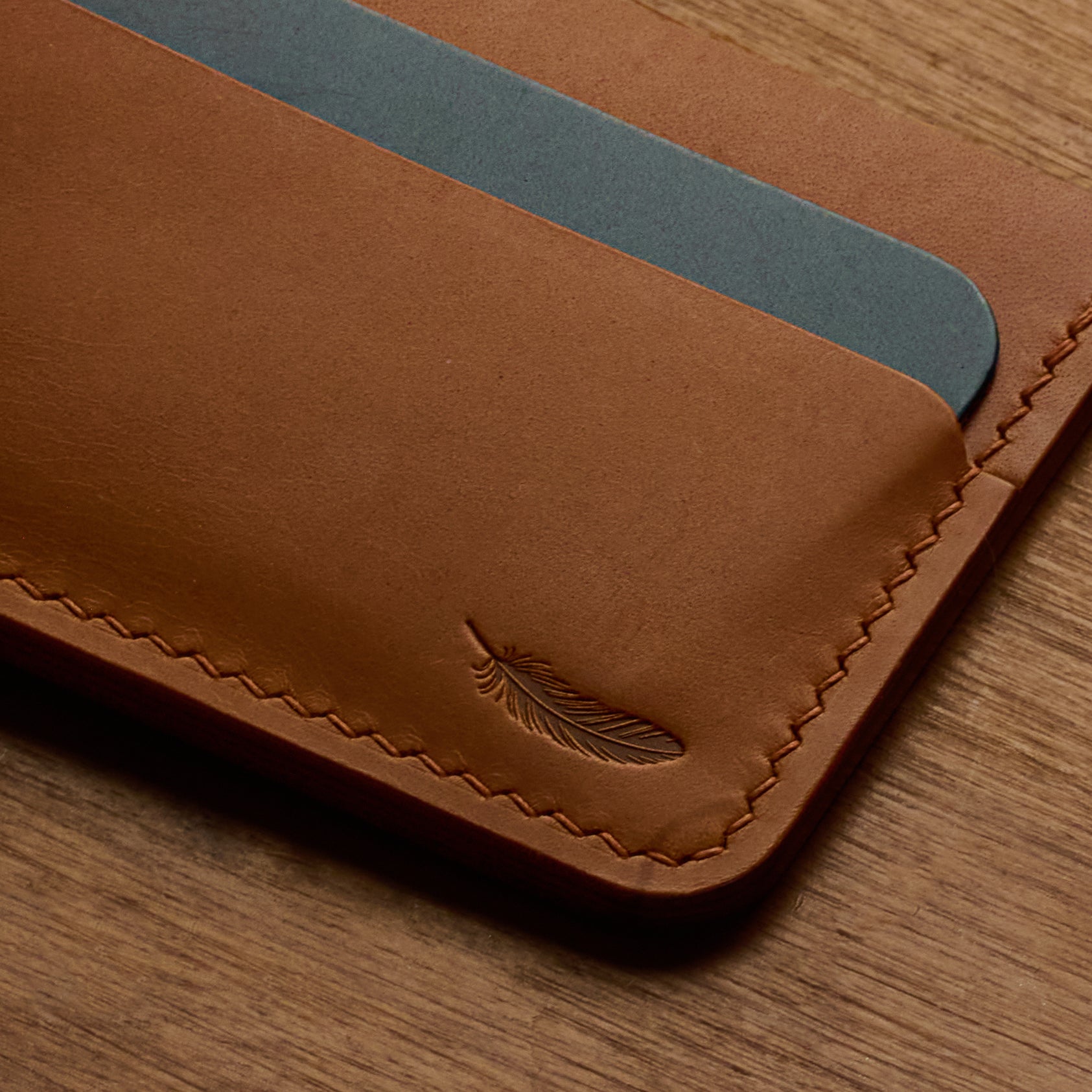 Atelish Semi Shell Cordovan - Buttero Minimalist Leather Bifold Wallet